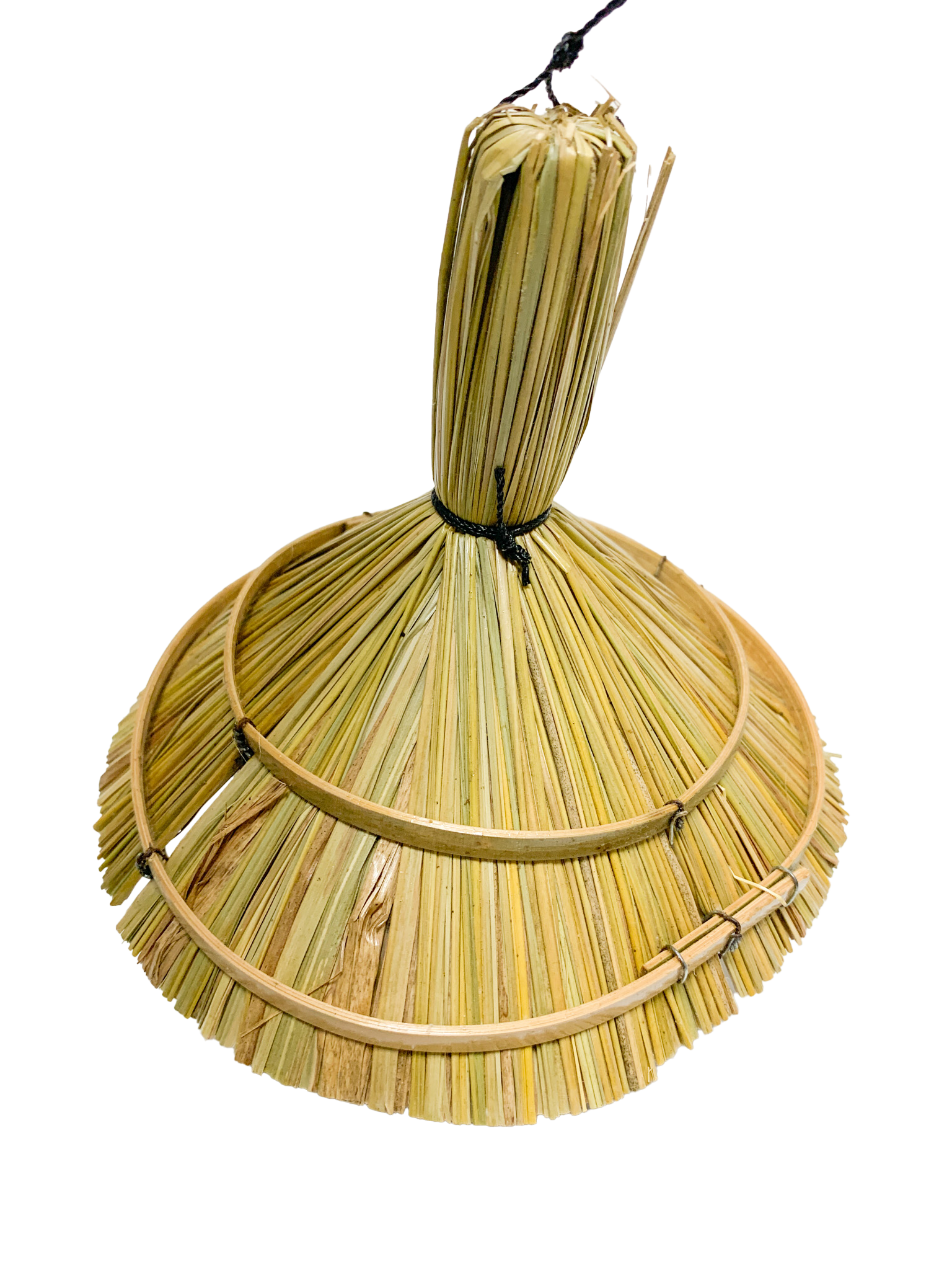 Straw Bird House - Round