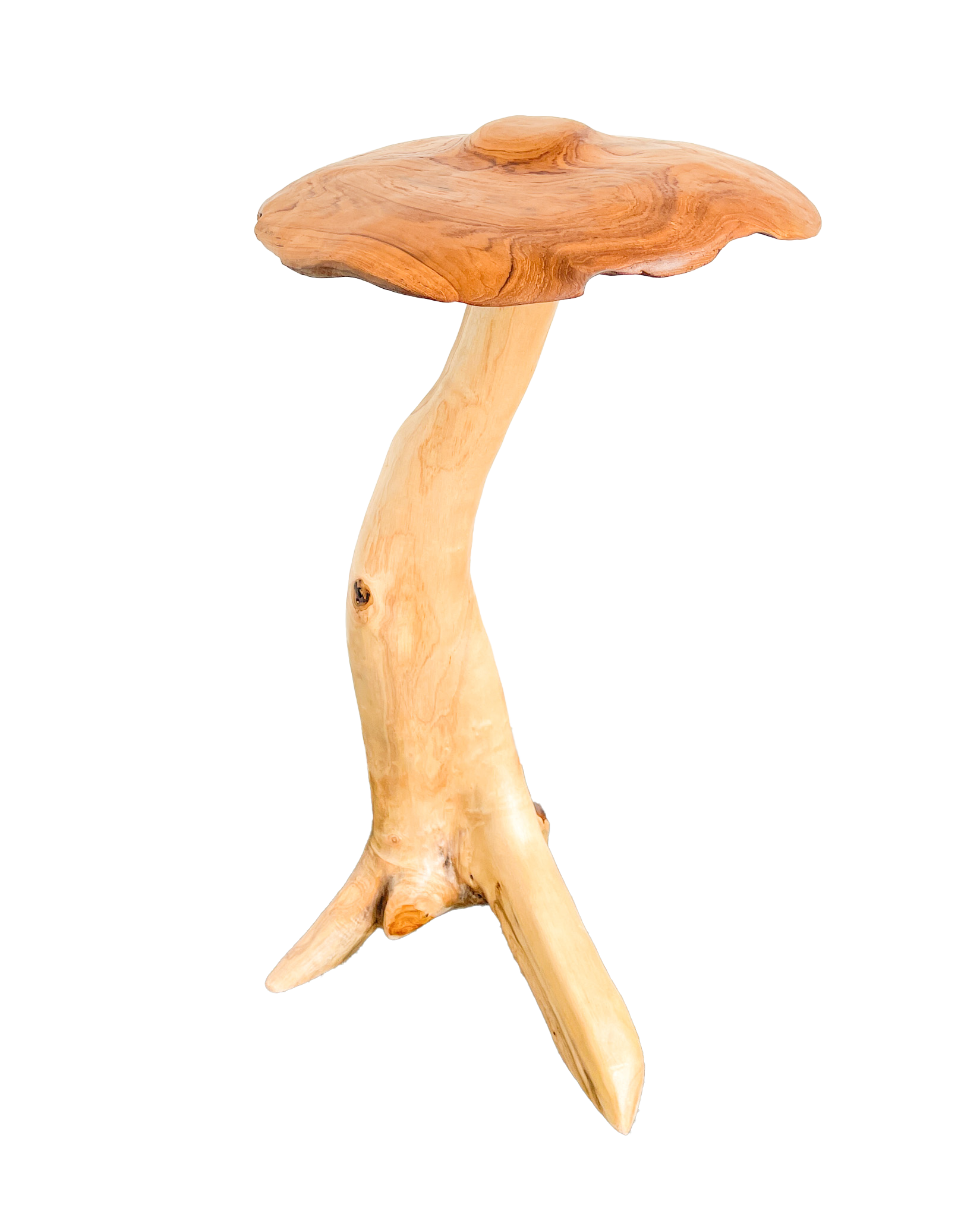 Freestanding Teak Mushroom 80cm