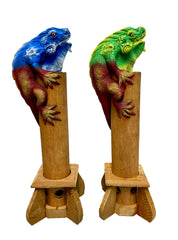 Iguana Incense Holder