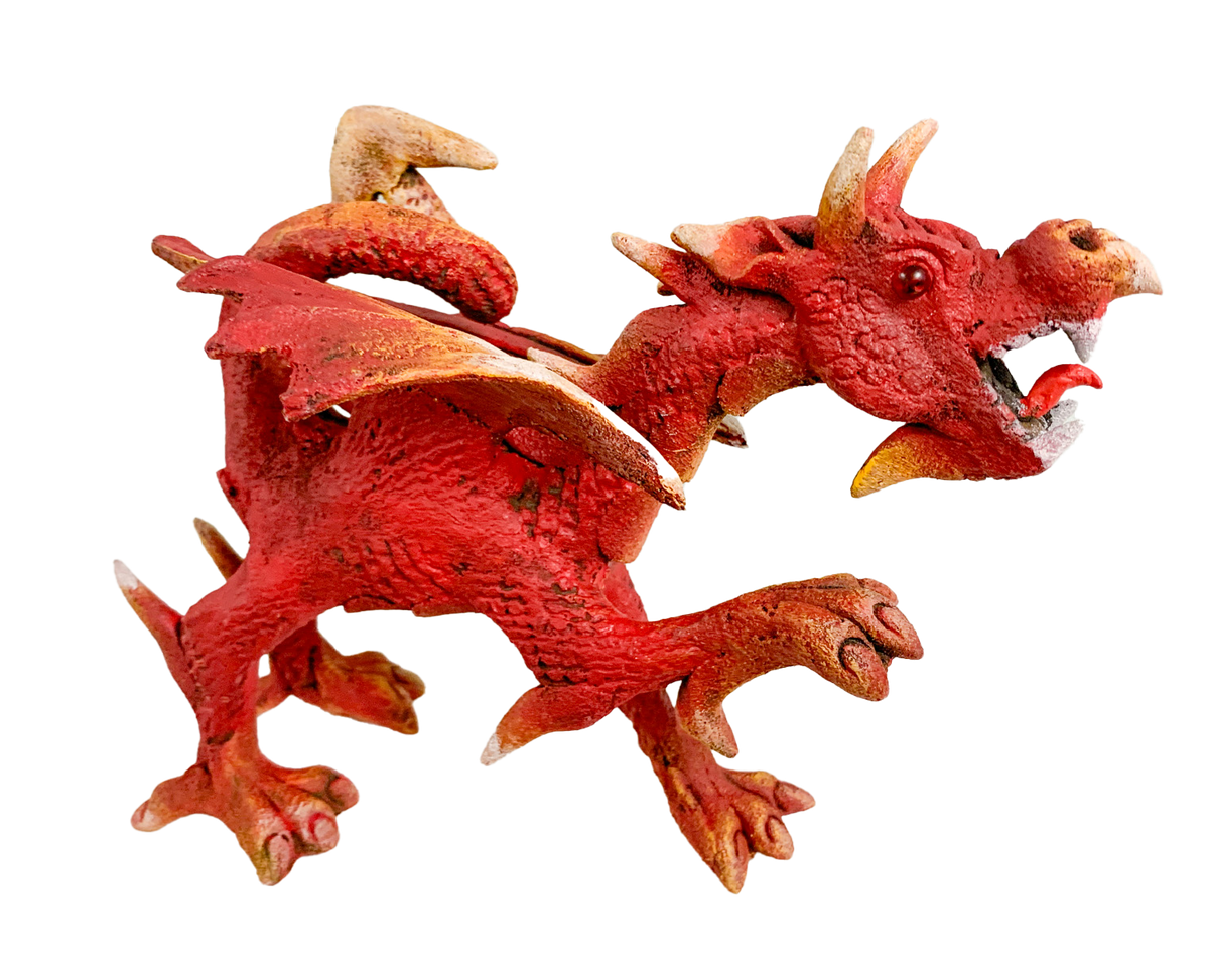 Red Standing Dragon