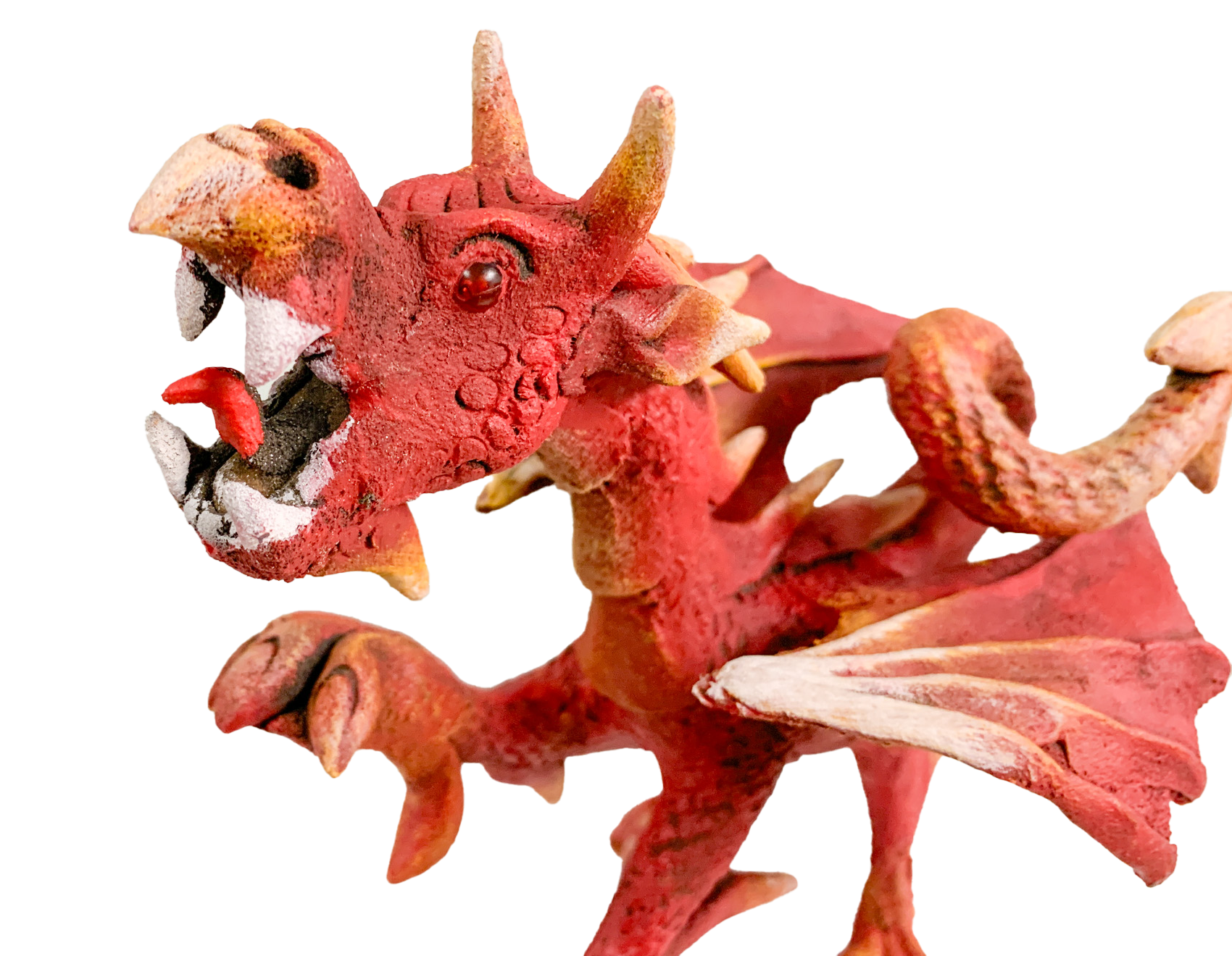 Red Standing Dragon