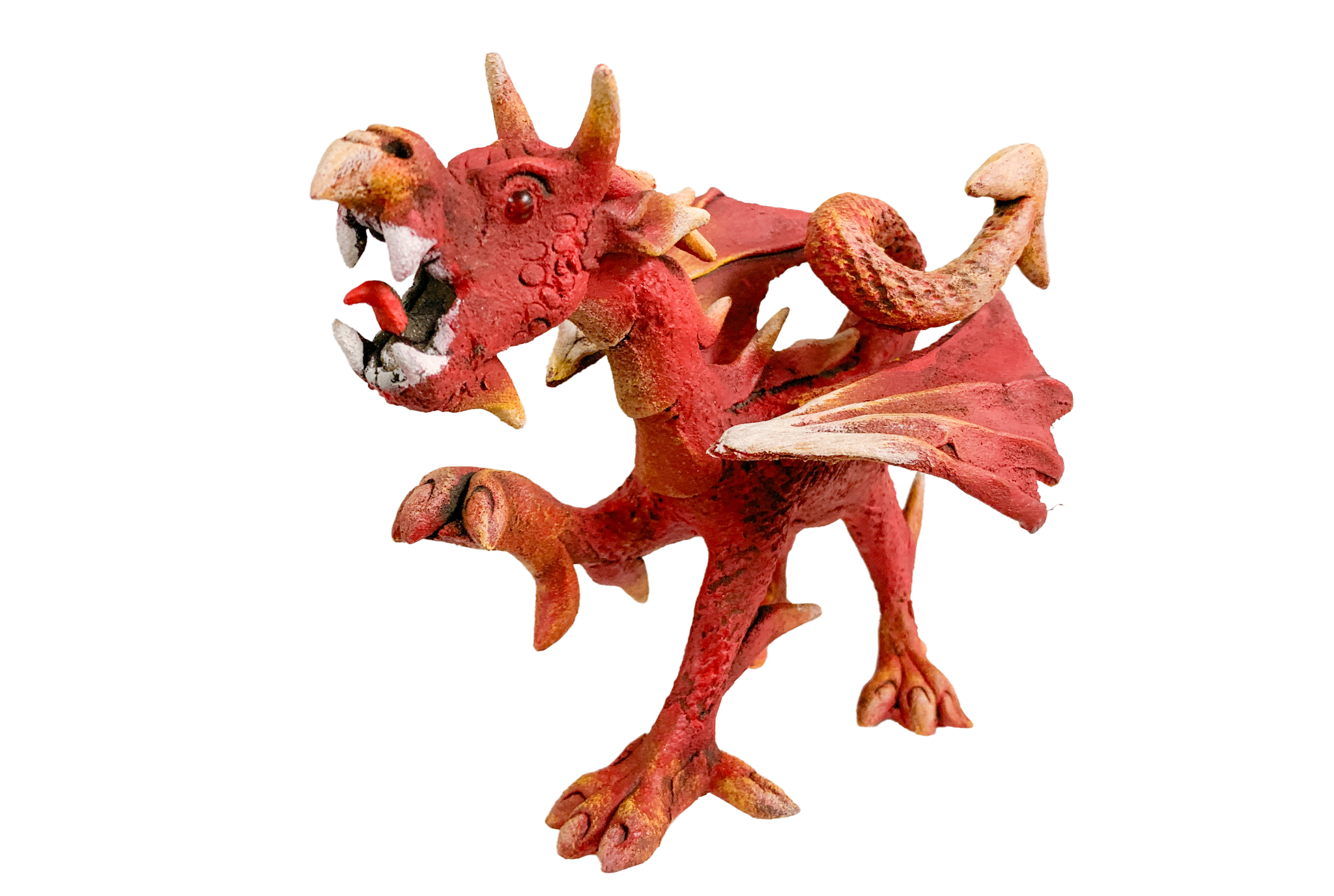 Red Standing Dragon