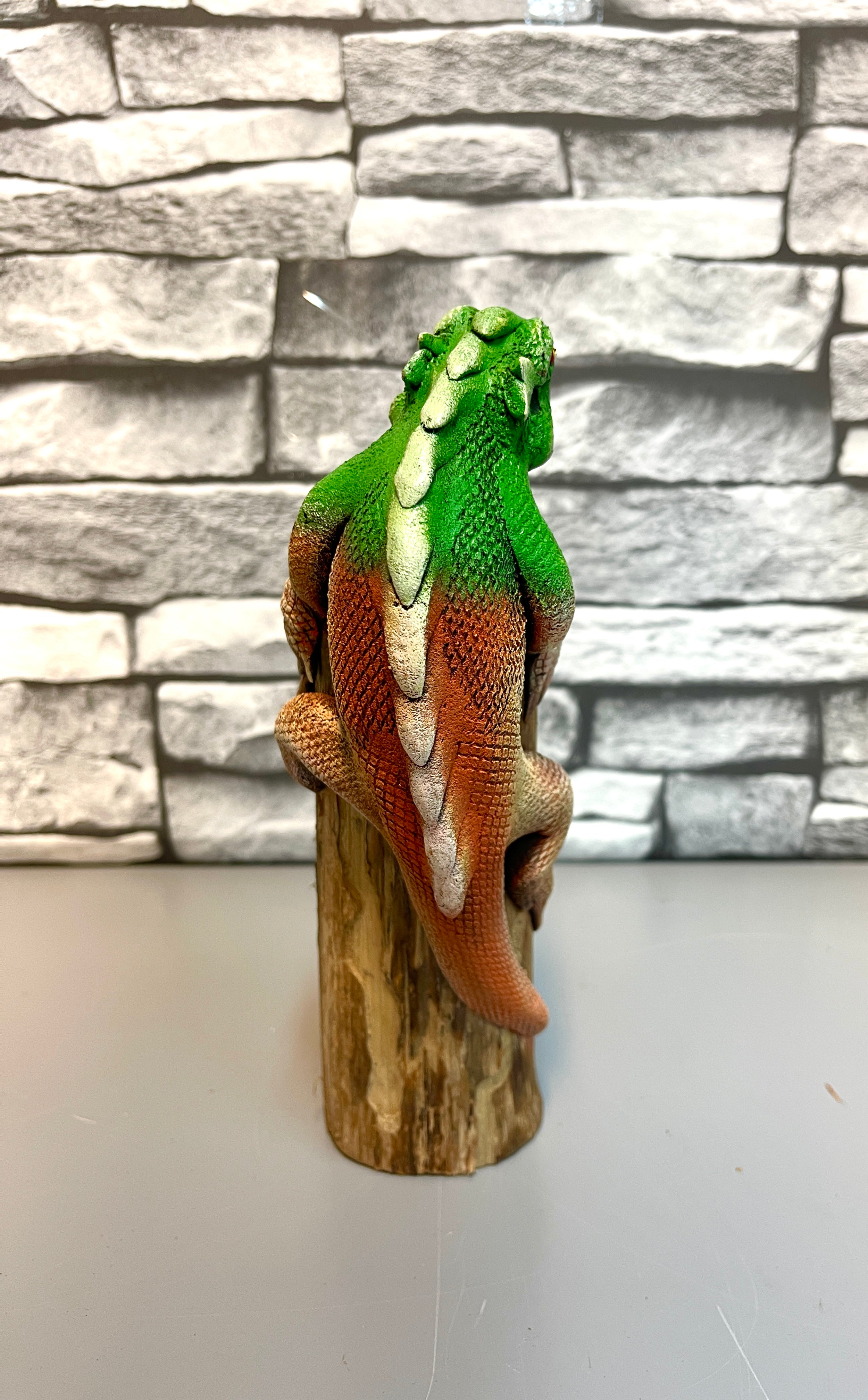 Iguana on wood