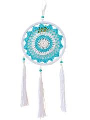 Dreamcatcher Crochet Turquoise Pastel - Various Sizes