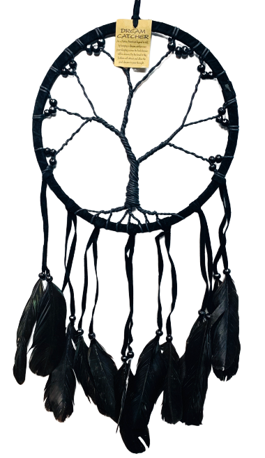 Tree of Life Dreamcatcher Black - Various Sizes