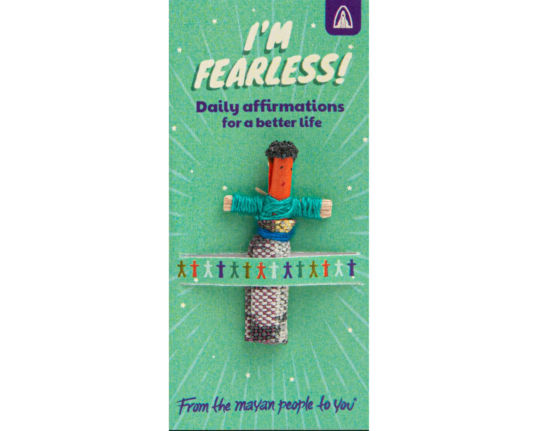 Personalised Worry Self Affirmations Mini Dolls