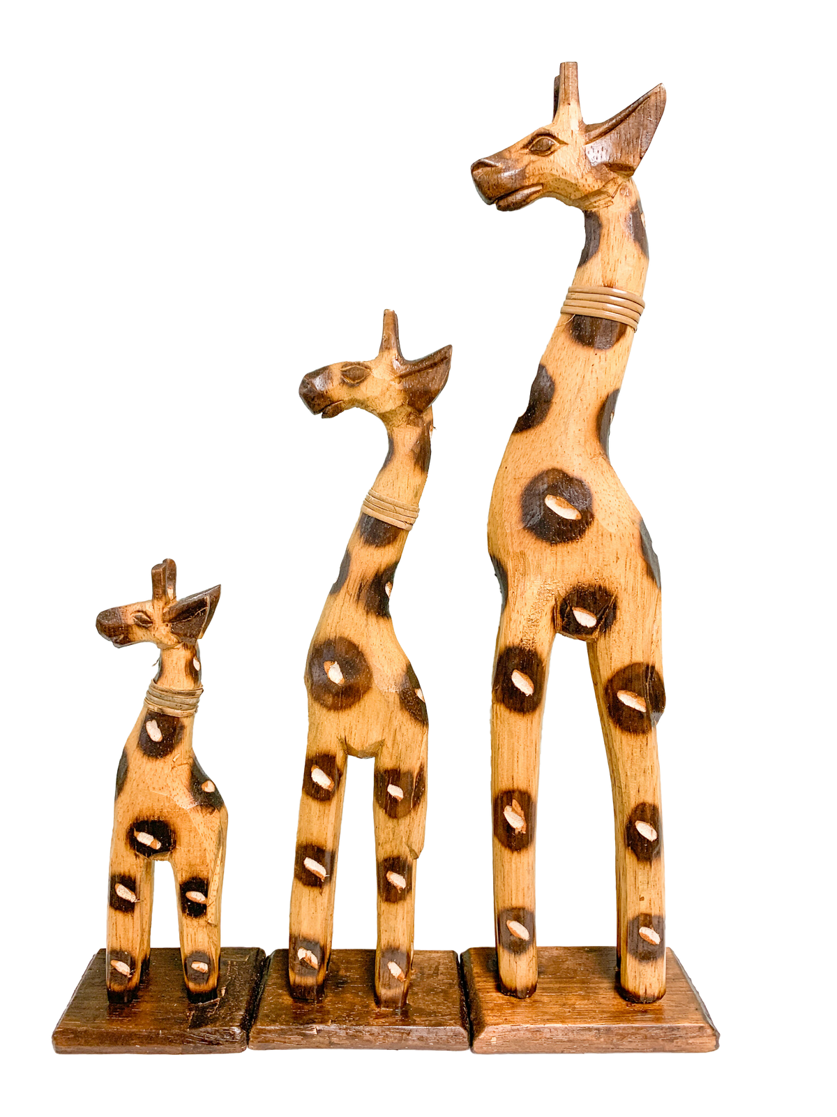 Giraffe Tribal - Set of Three