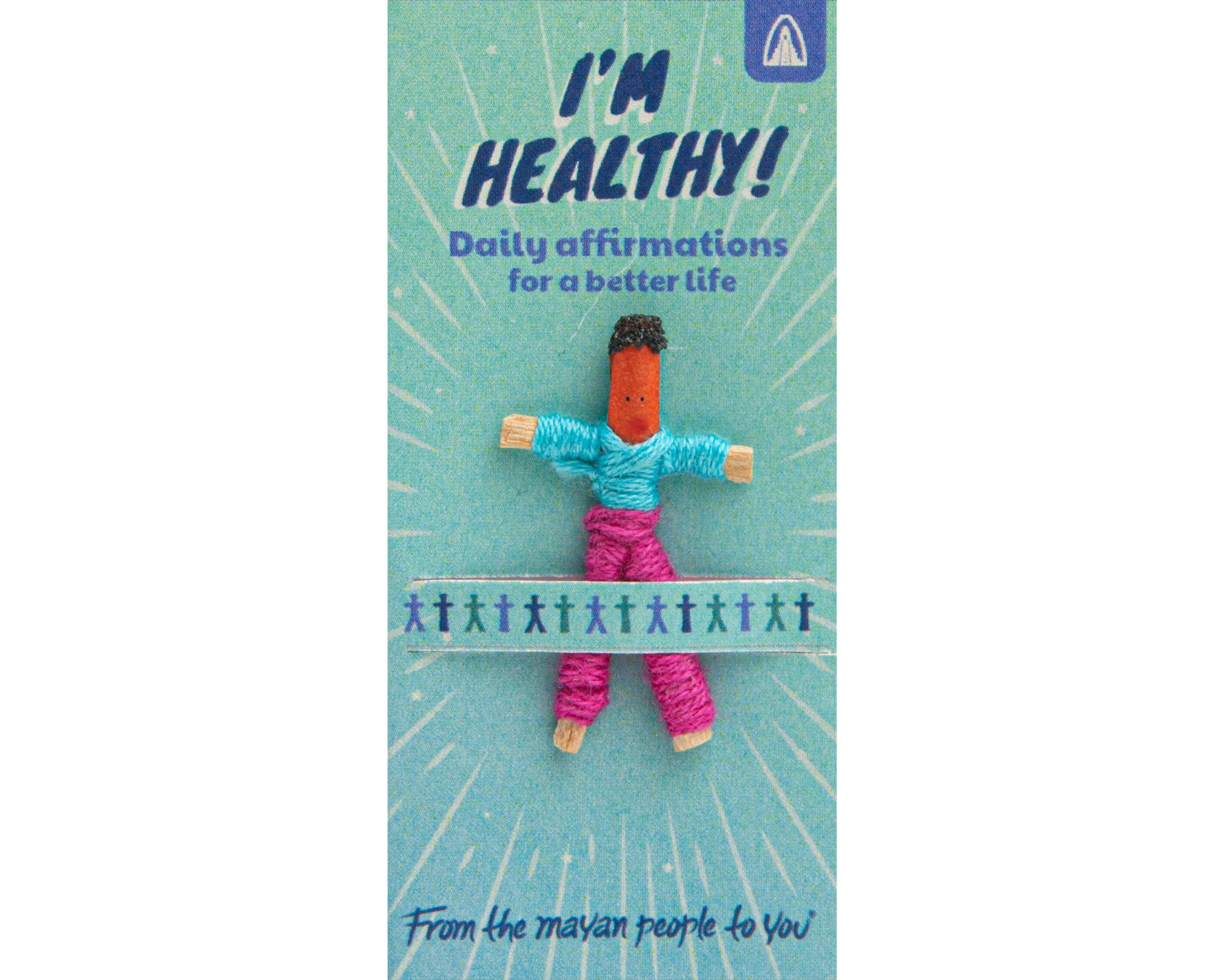 Personalised Worry Self Affirmations Mini Dolls