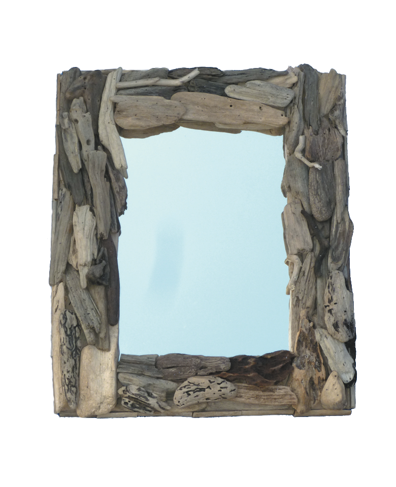 Driftwood Mirror Rectangle 50x40cm