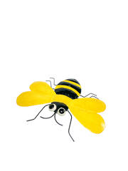 Painted Metal Bee