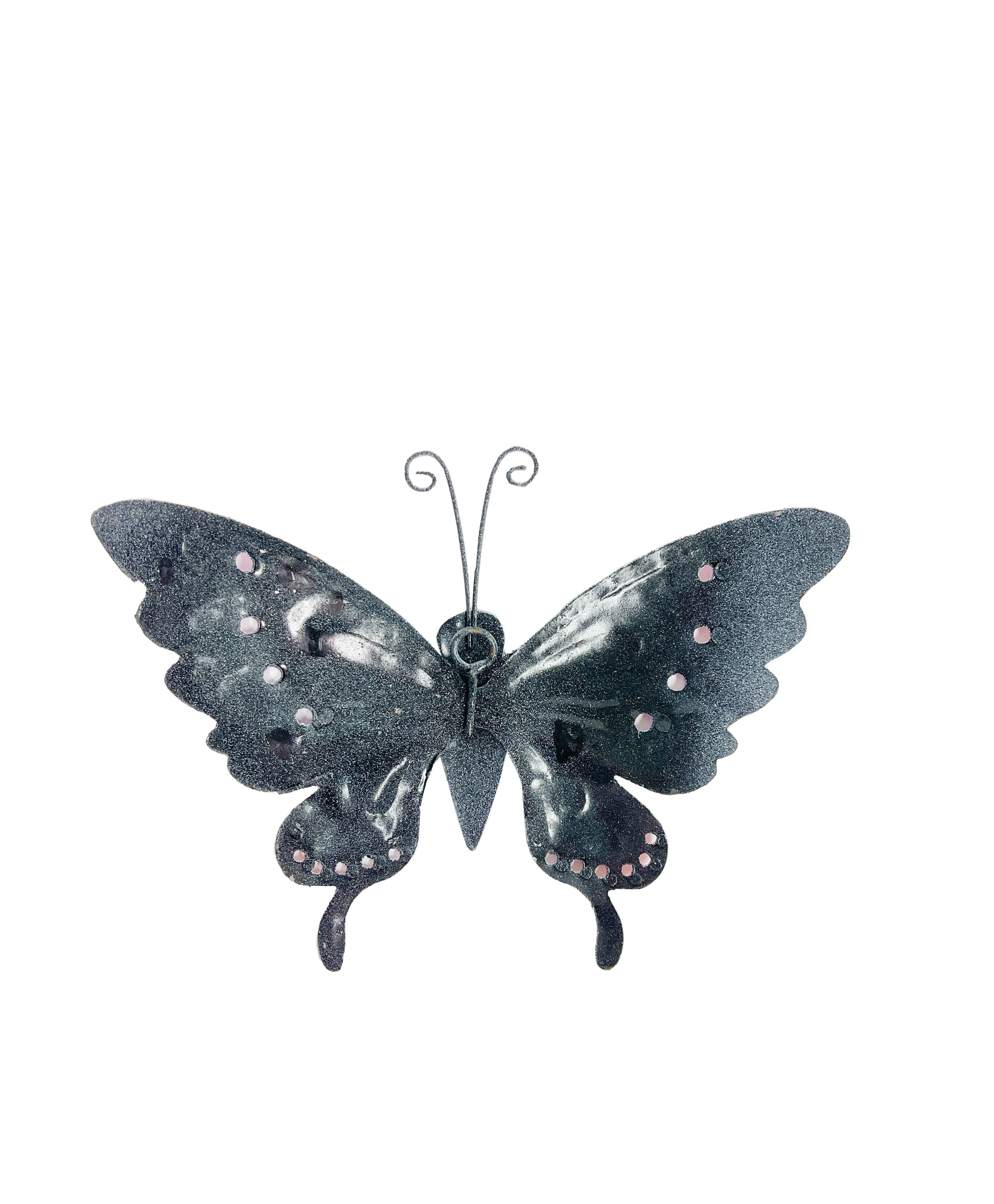 Painted Metal Butterfly - Assorted Colours