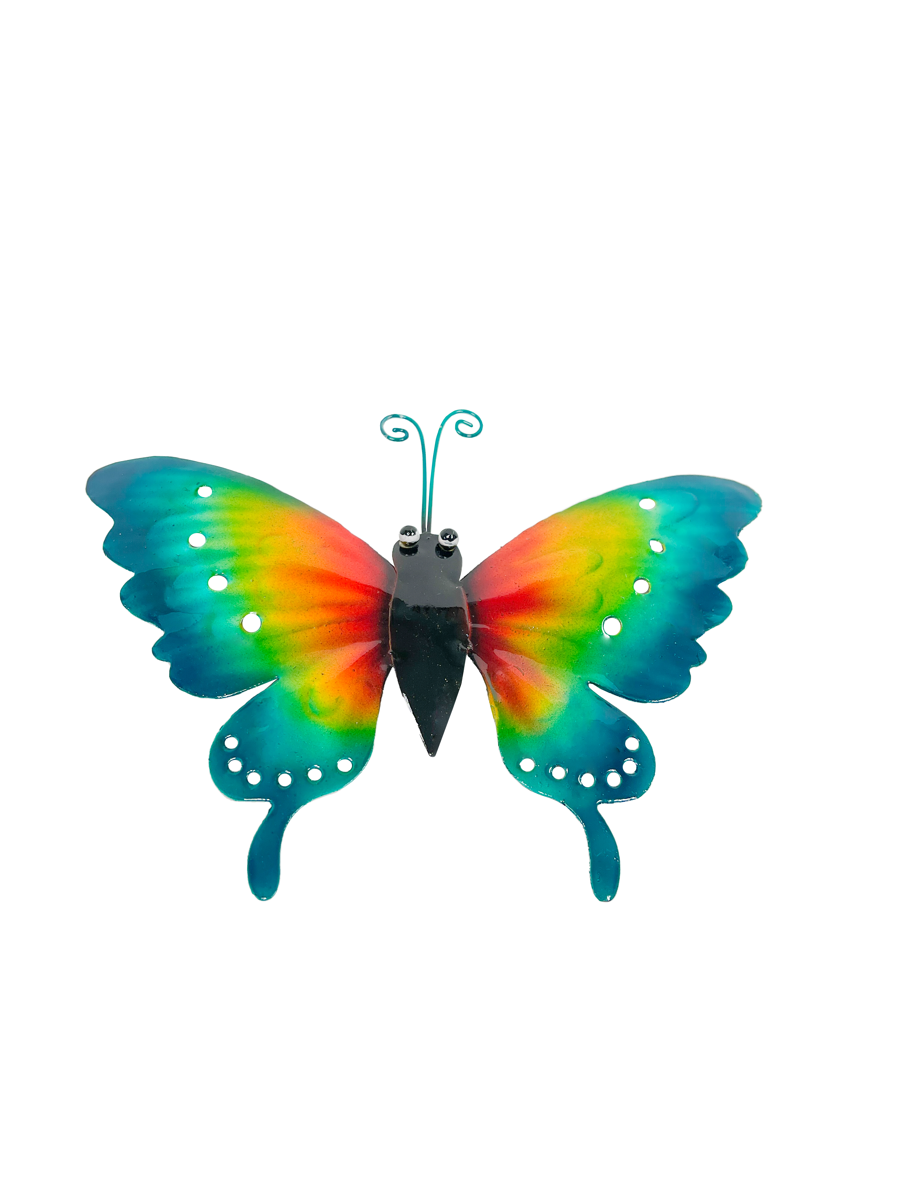 Painted Metal Butterfly - Assorted Colours