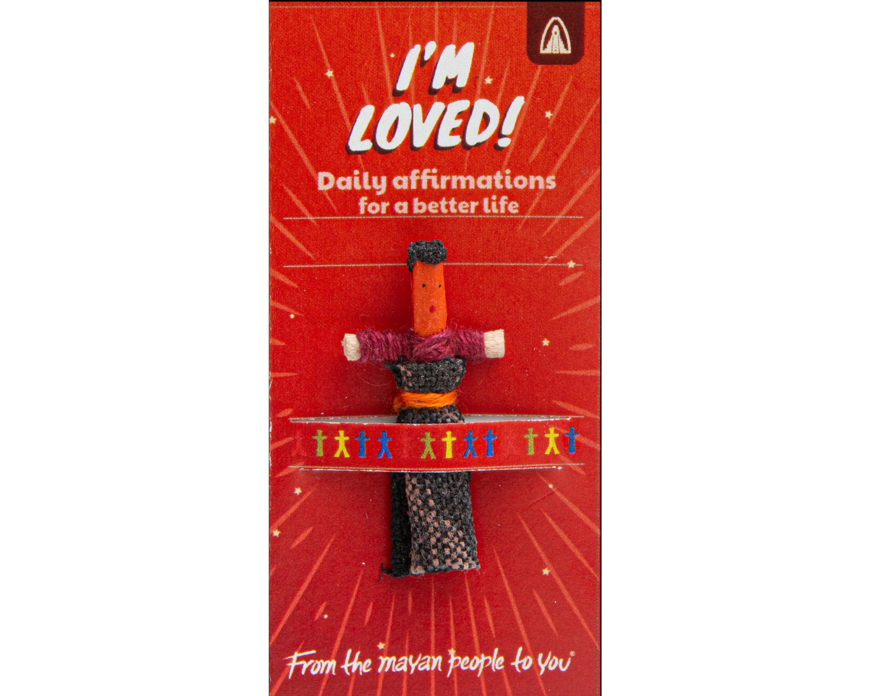 Personalised Worry Self Affirmations Mini Dolls