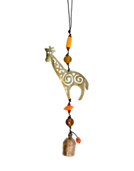 Iron Wind Chimes - Small Giraffe