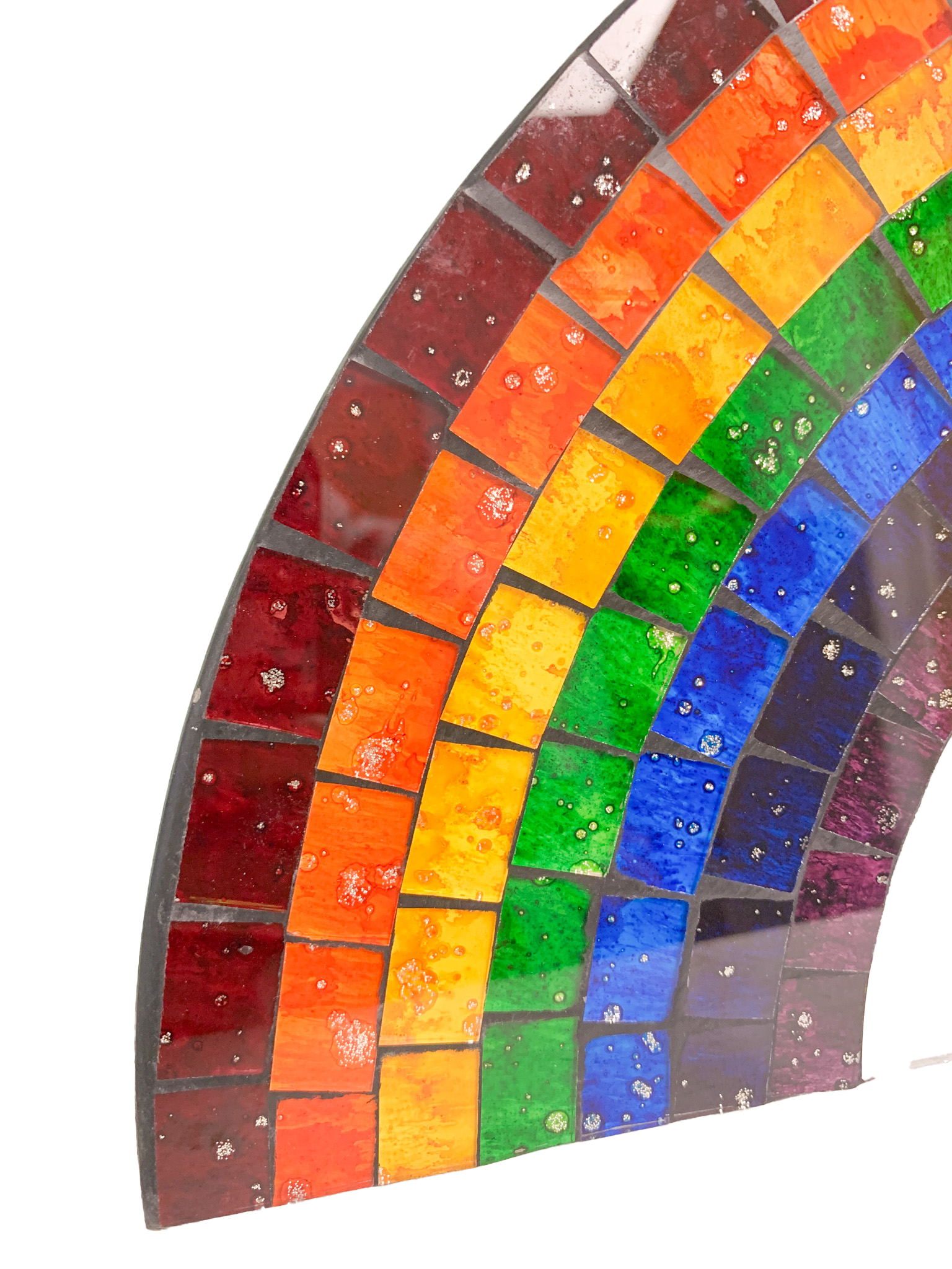 Mosaic Rainbow Mirror