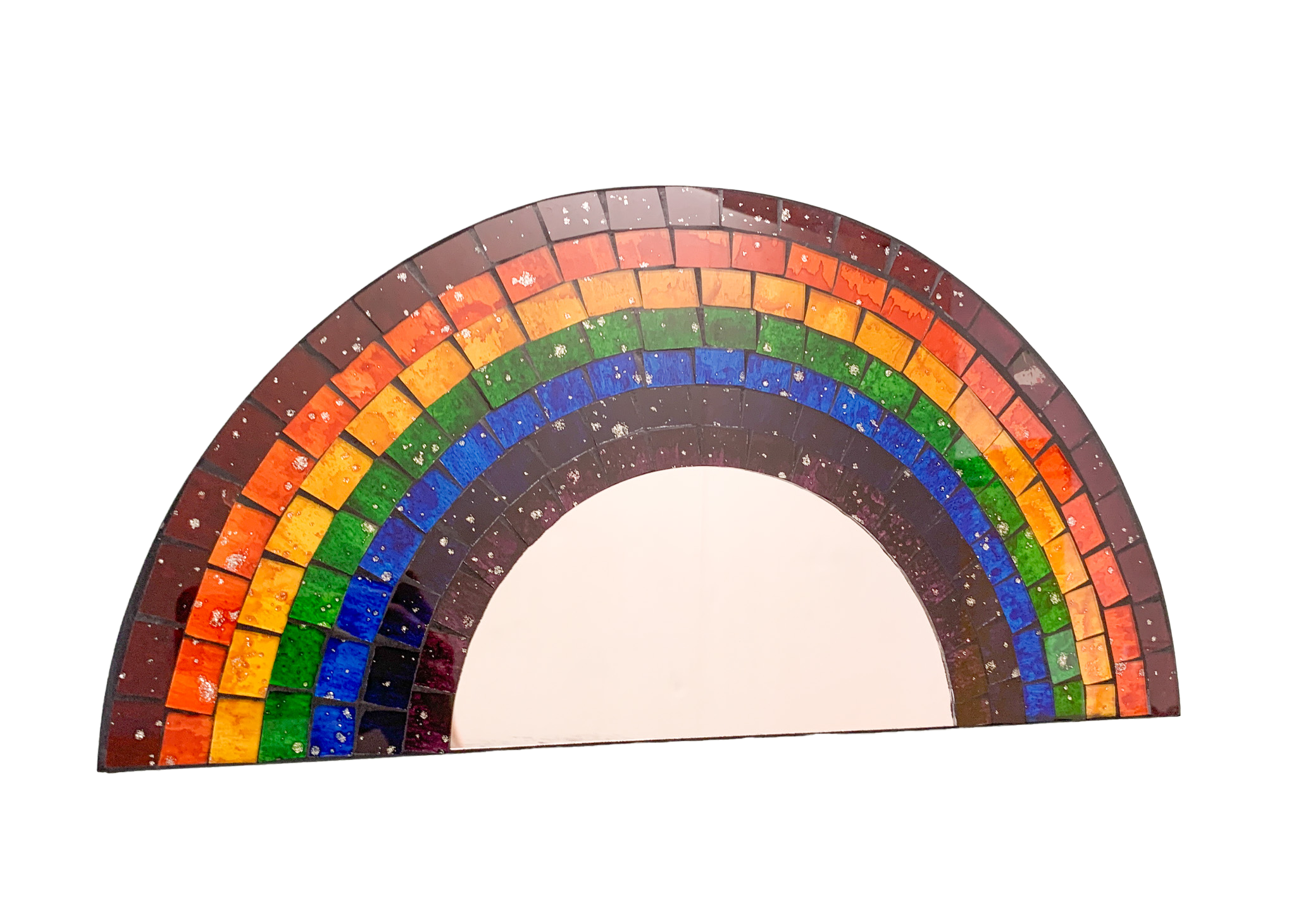 Mosaic Rainbow Mirror