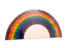 Mosaic Rainbow Mirror