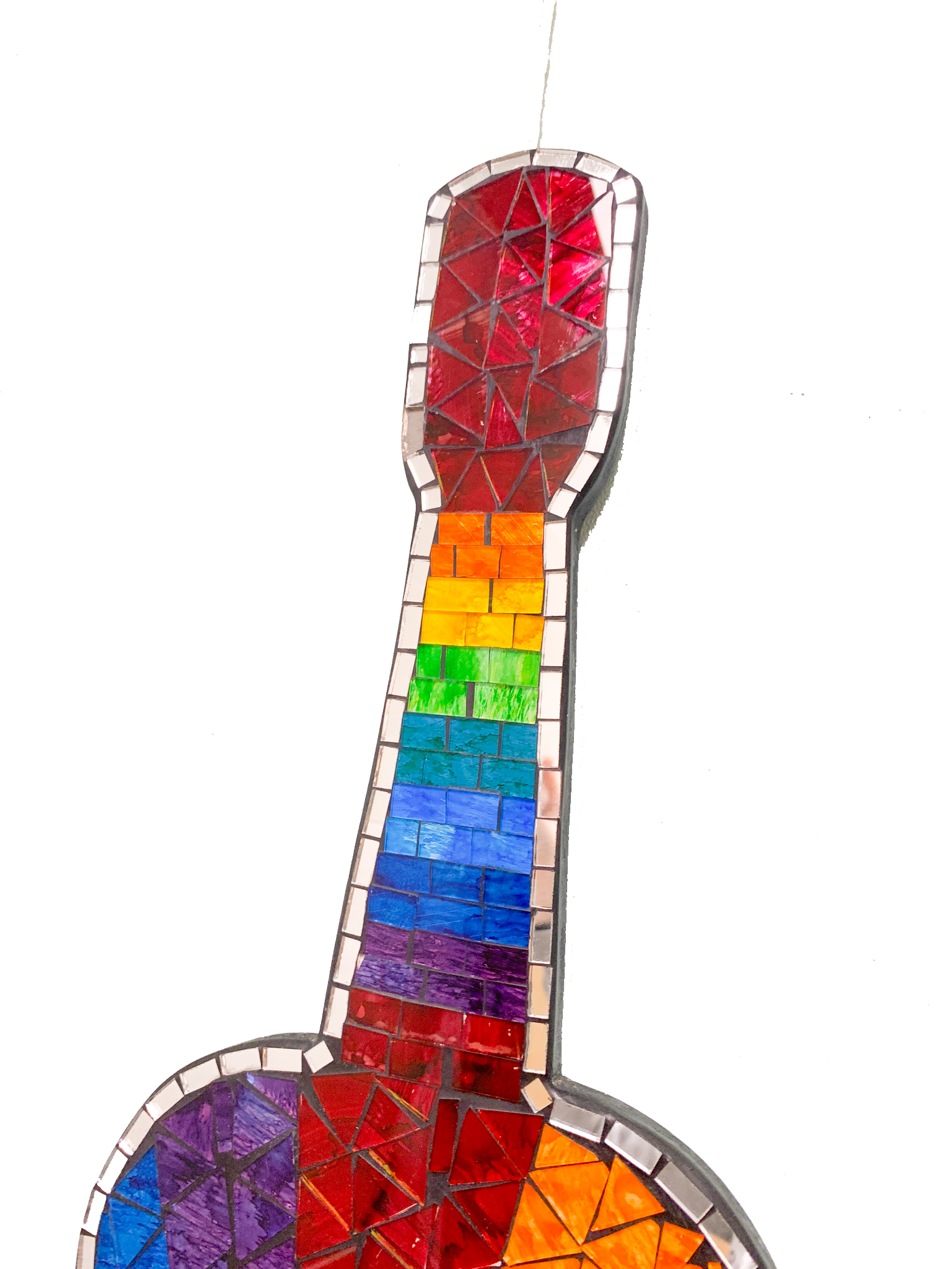 Mosaic Mirror Rainbow Guitar