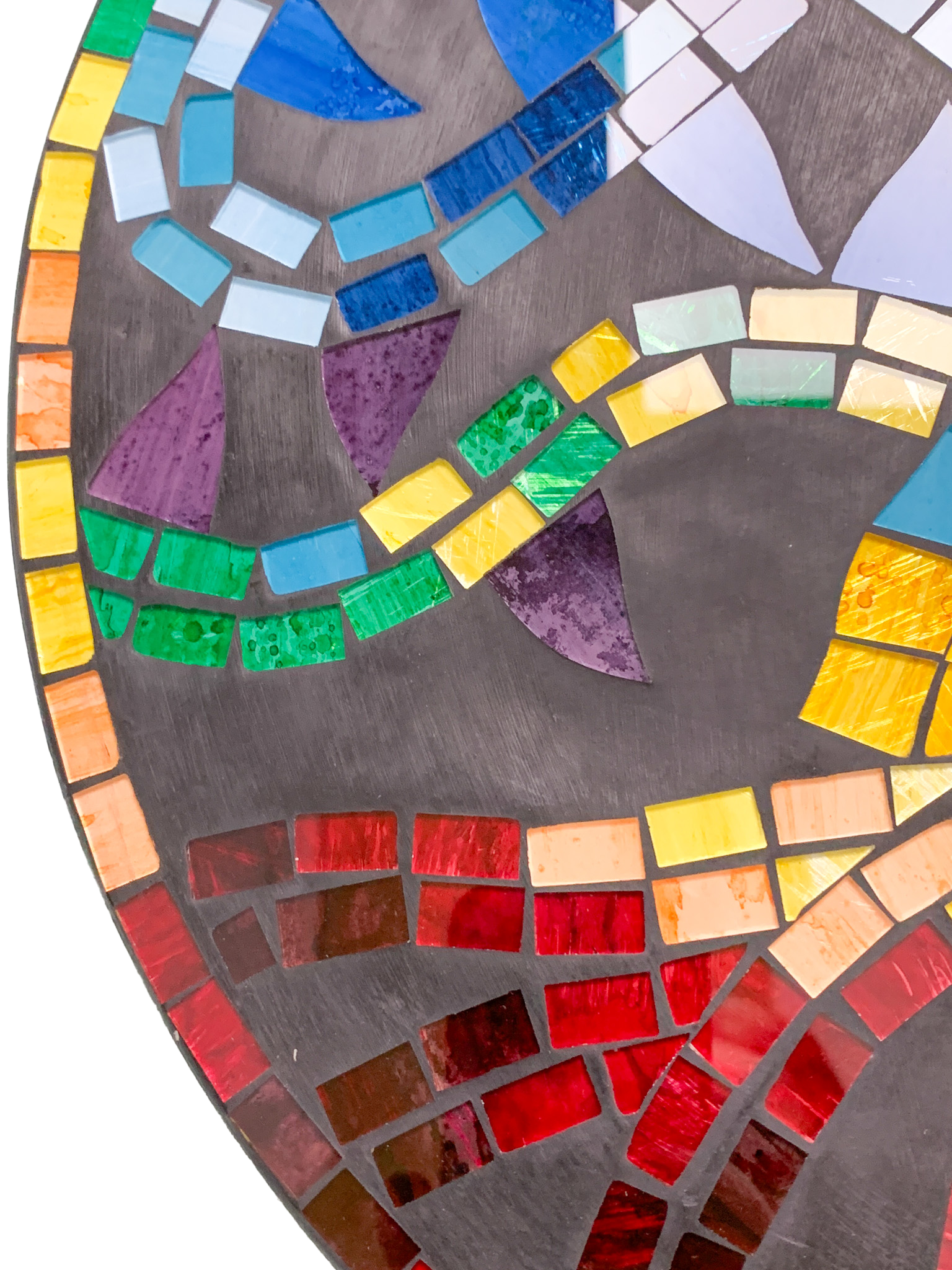 Mosaic Meditation Wall Plaque