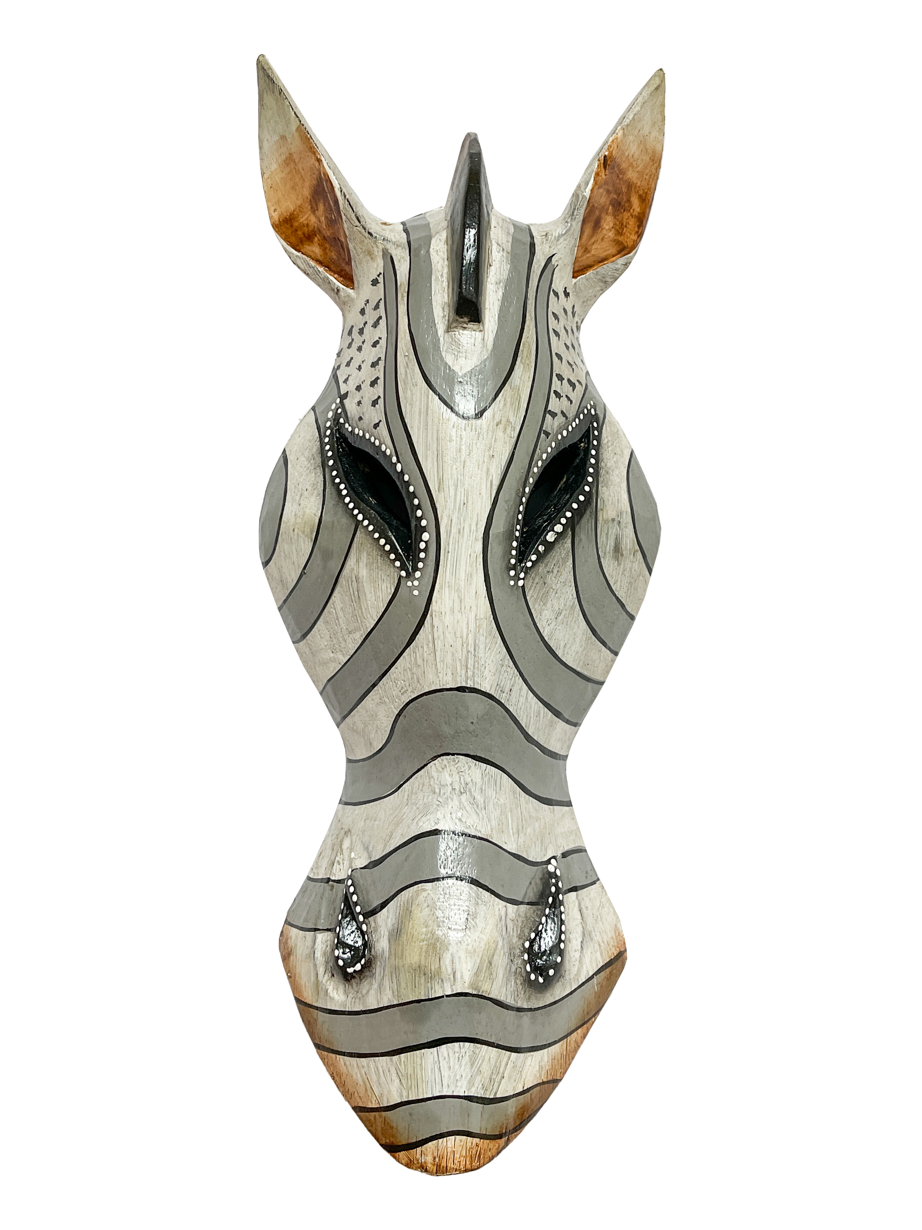 Zebra Mask White - Various Sizes