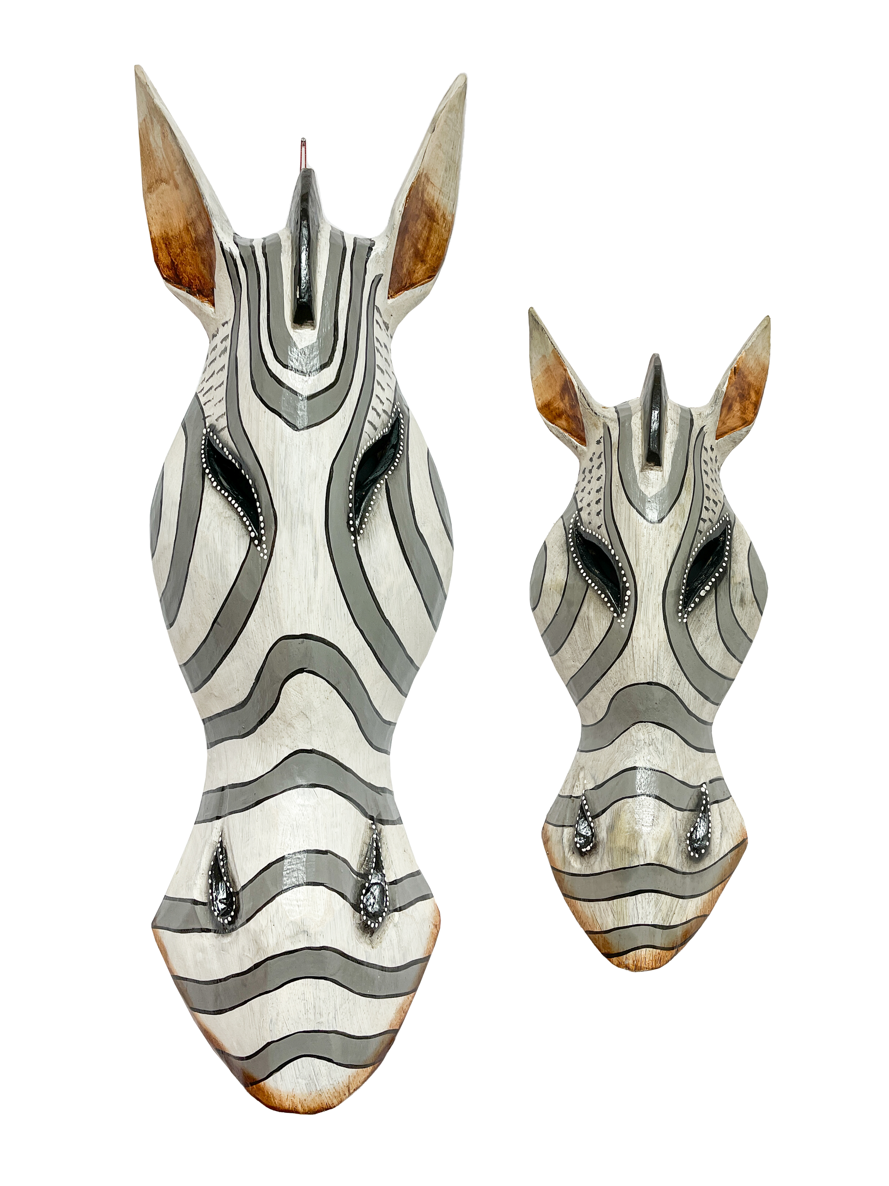 Zebra Mask White - Various Sizes