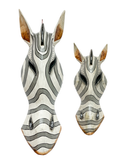 Zebra Mask White - Various Sizes