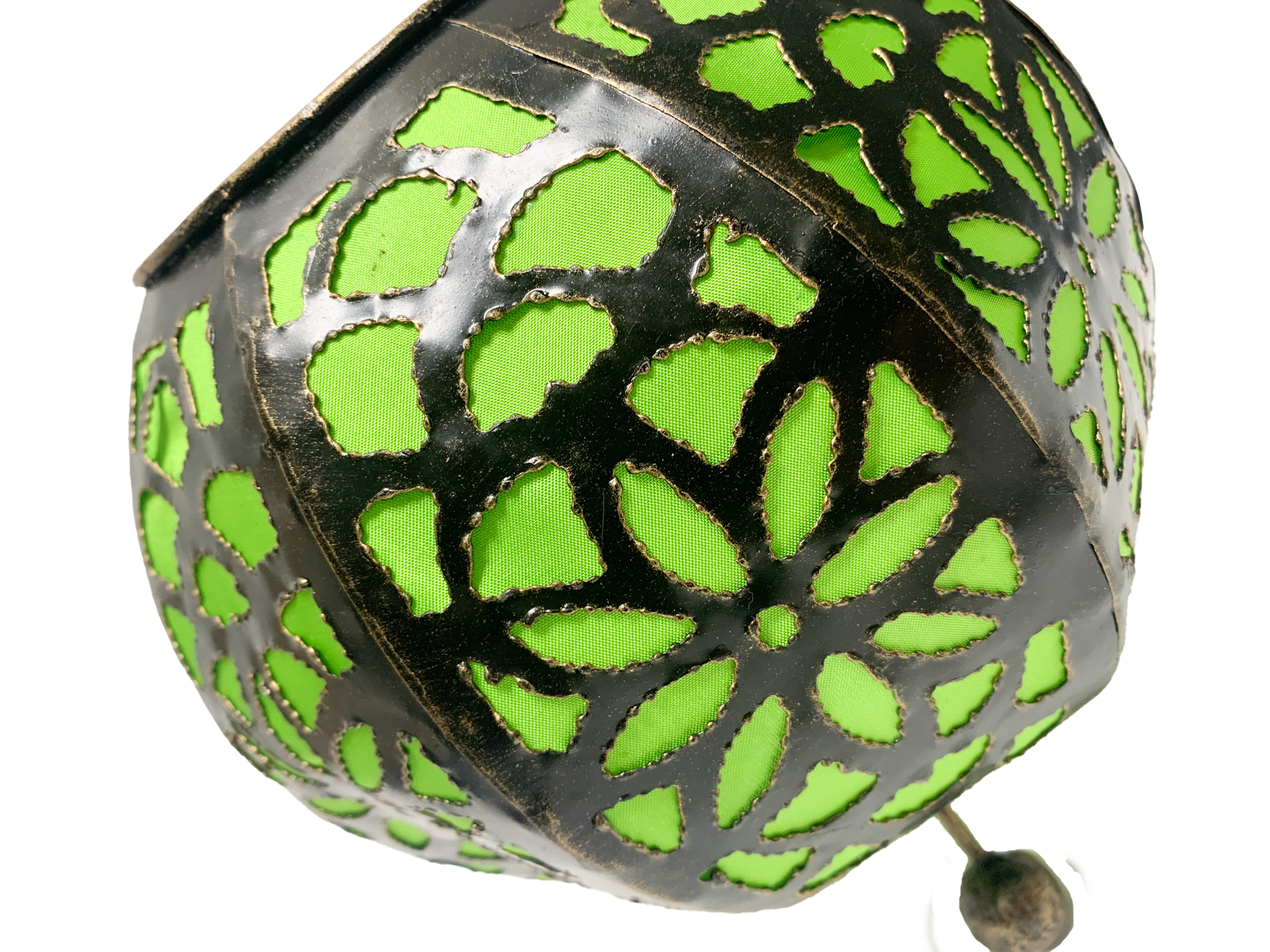 Moroccan Style Lamp Sphere Green