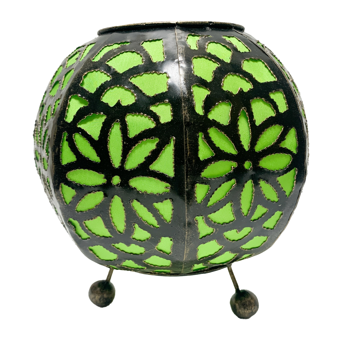 Moroccan Style Lamp Sphere Green
