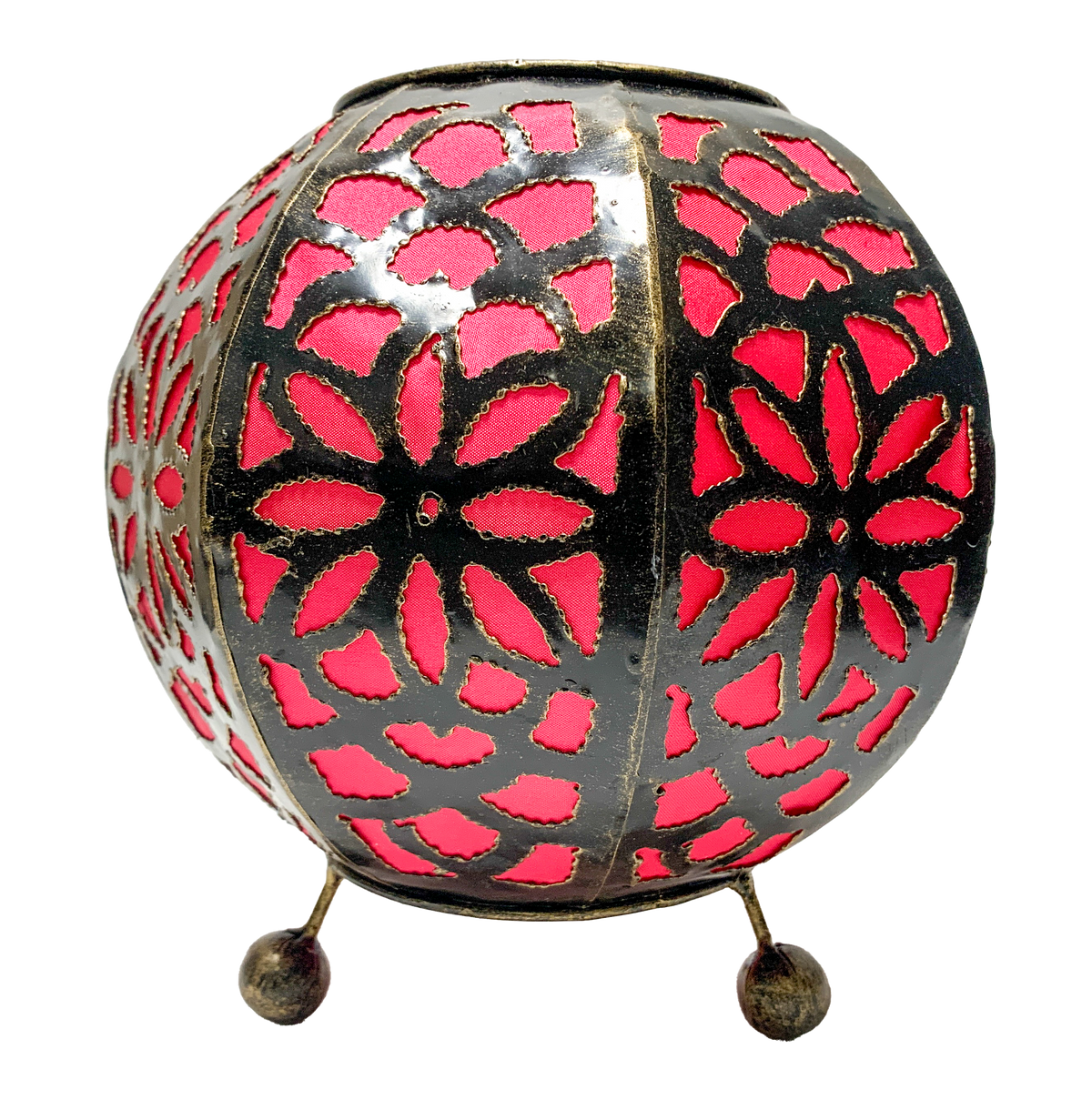 Moroccan Style Lamp Sphere Pink