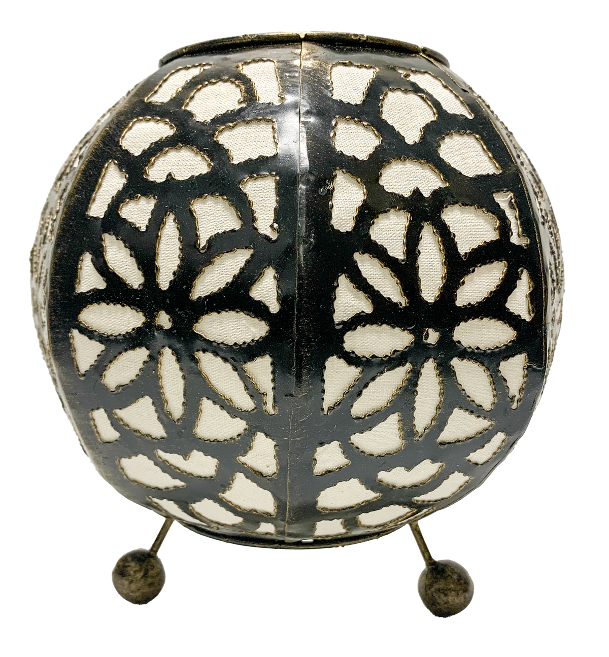 Moroccan Style Lamp Sphere White