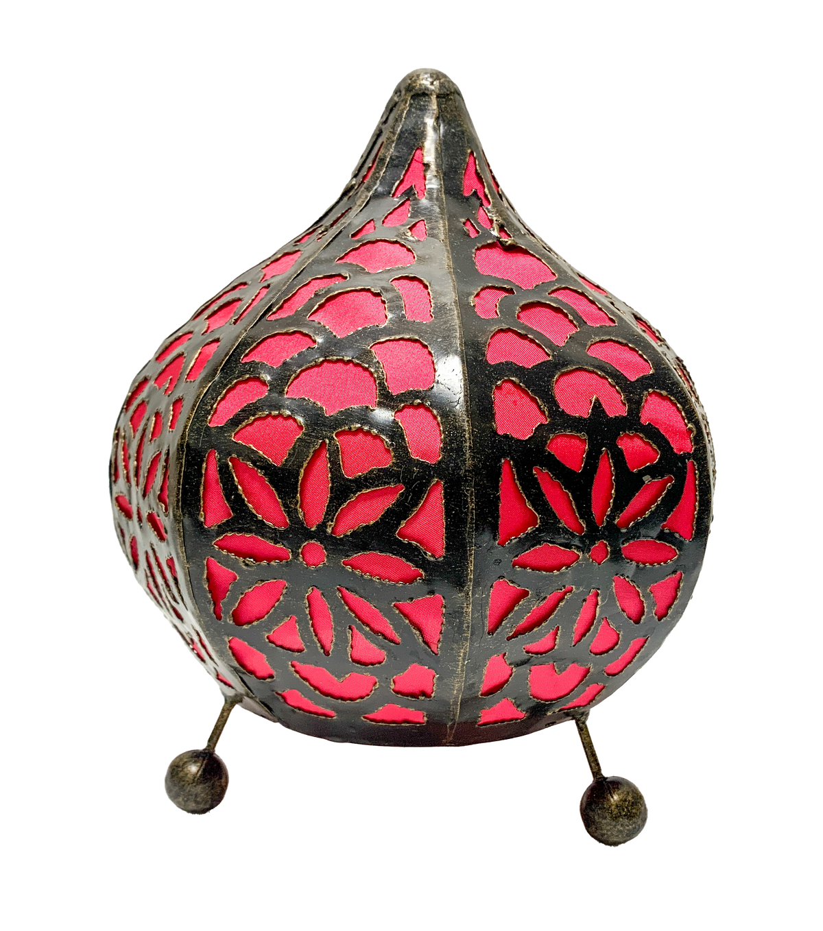 Moroccan Lamp with Top Pink