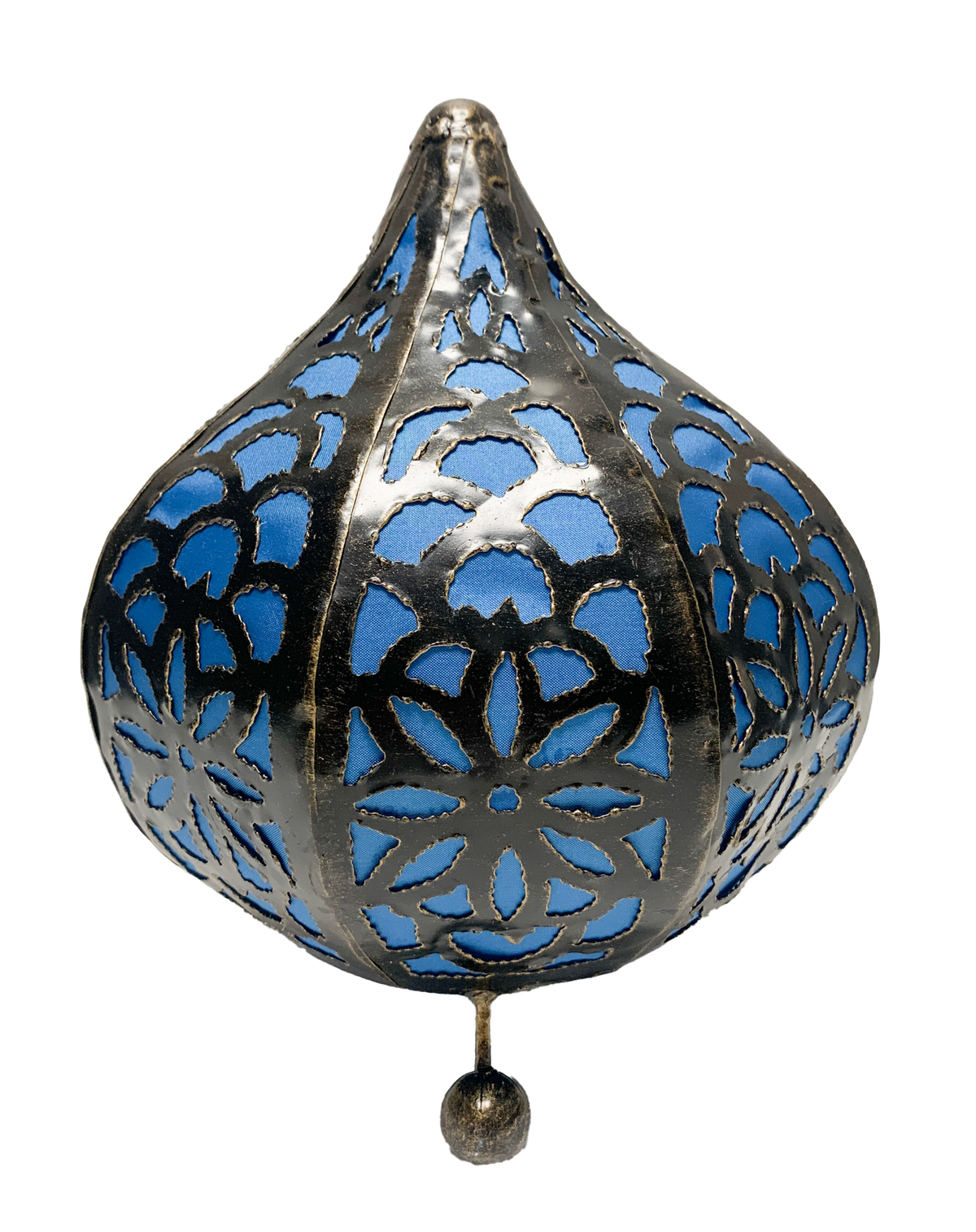 Moroccan Lamp with Top Turquoise