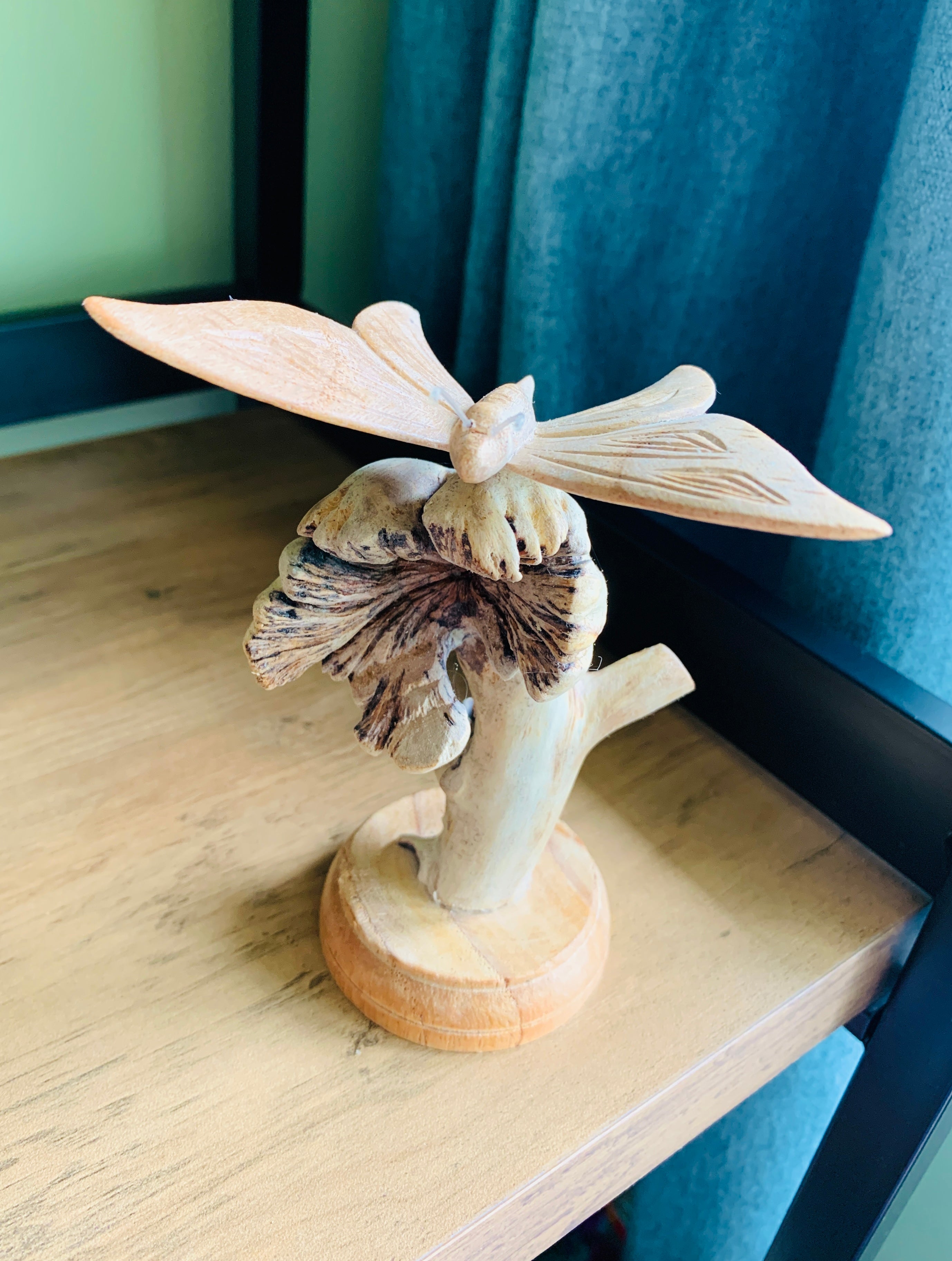 Parasite Wood Butterfly Statue