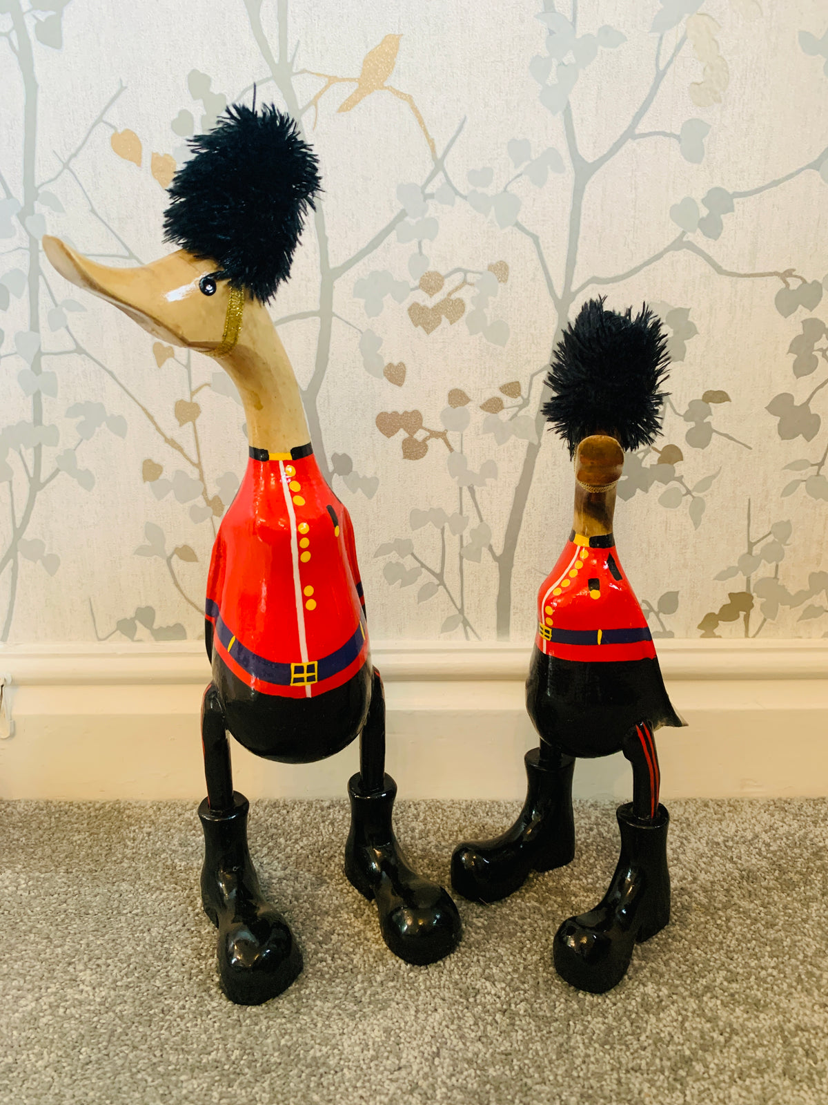 Queens Guard Bamboo Root Ducks