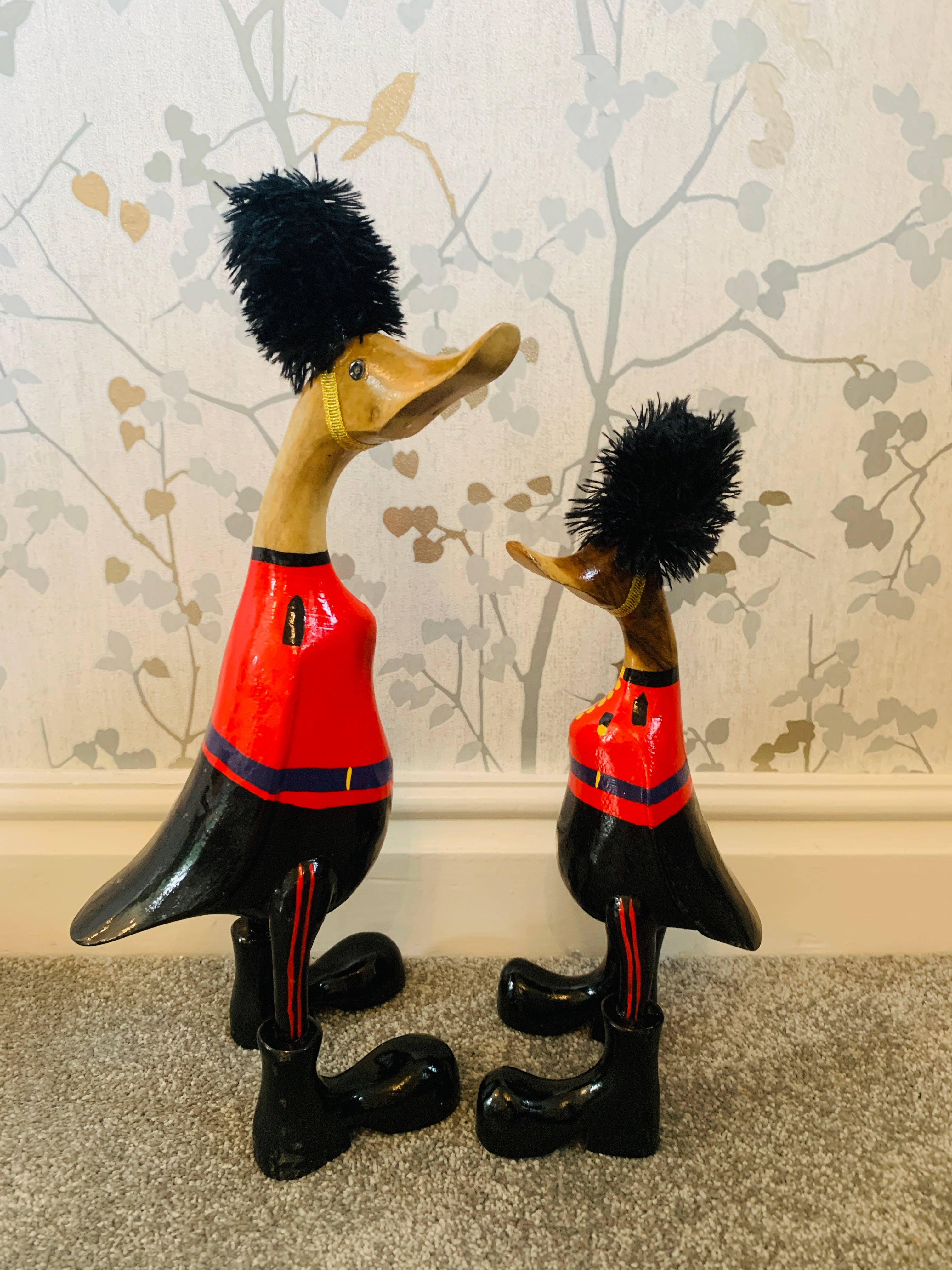 Queens Guard Bamboo Root Ducks