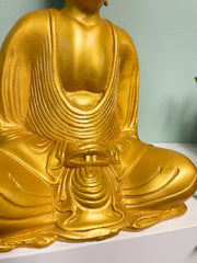 Gold Resin Buddha - Meditation