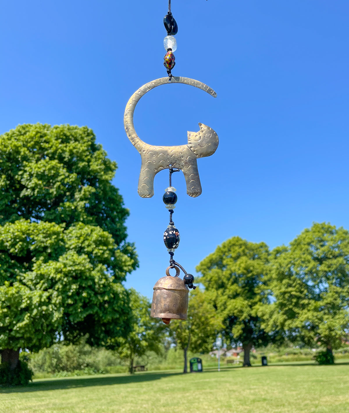 Iron Wind Chime - Cat