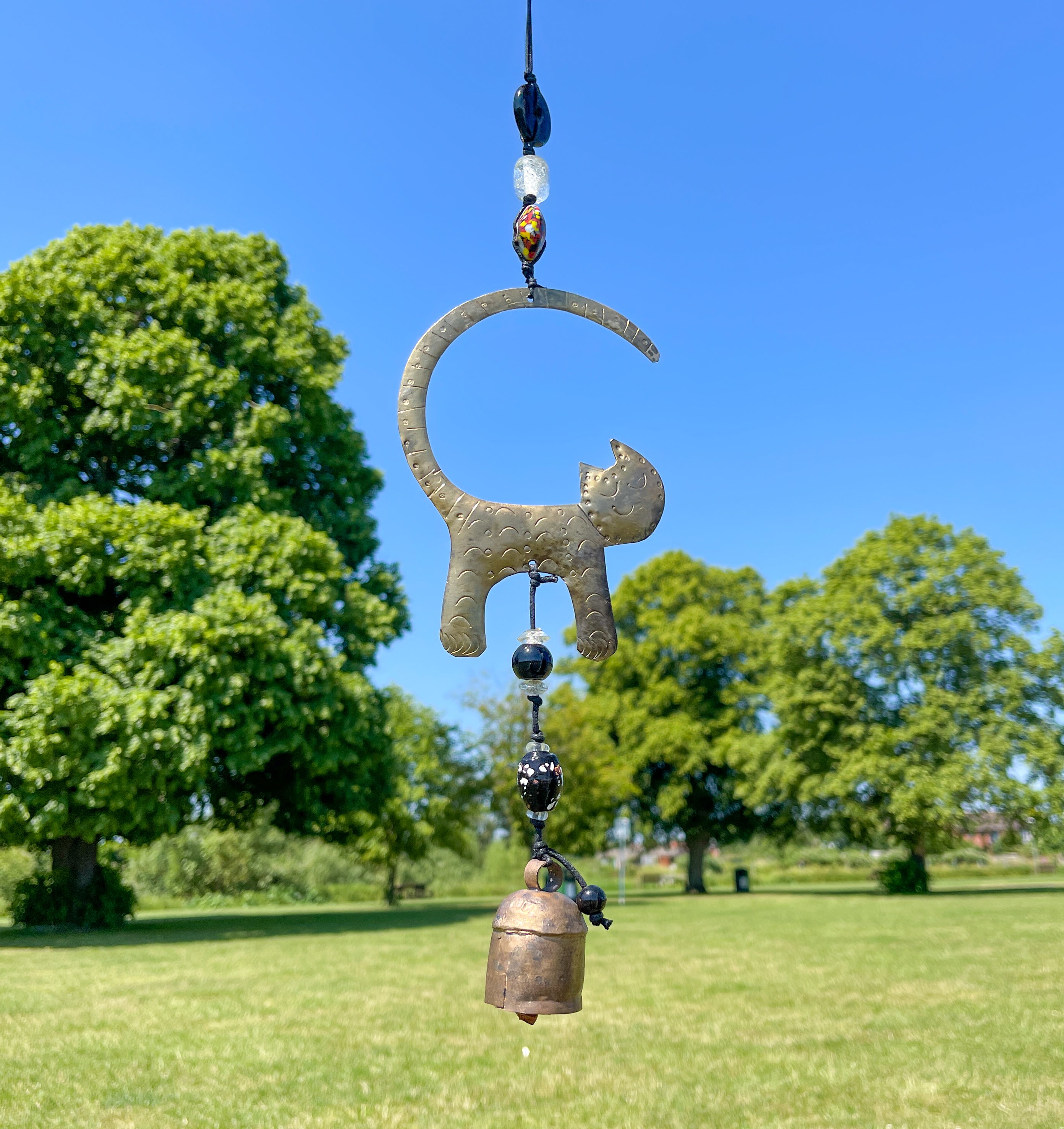 Iron Wind Chime - Cat