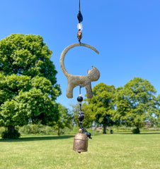 Iron Wind Chime - Cat