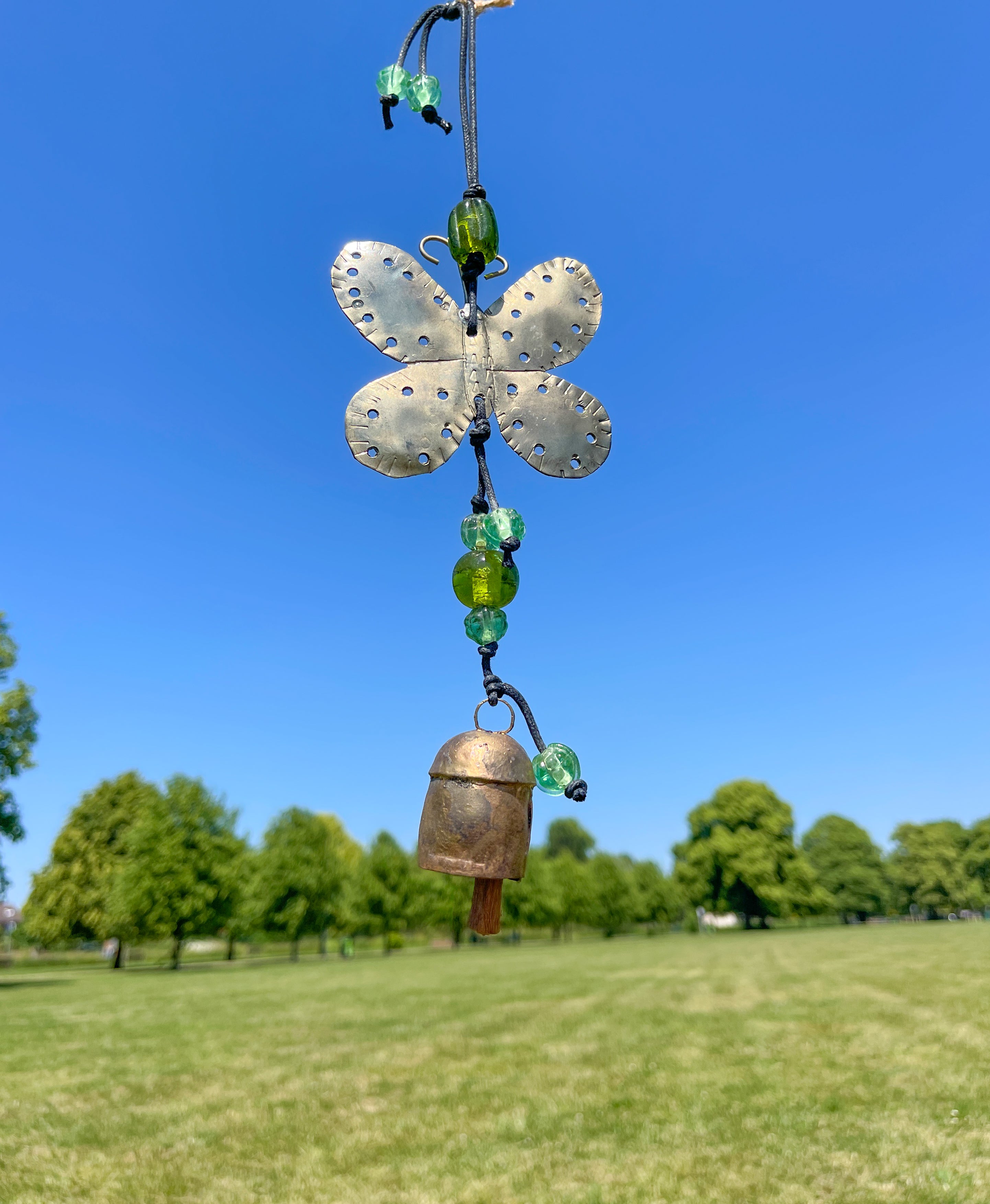 Iron Wind Chime - Small Butterfly