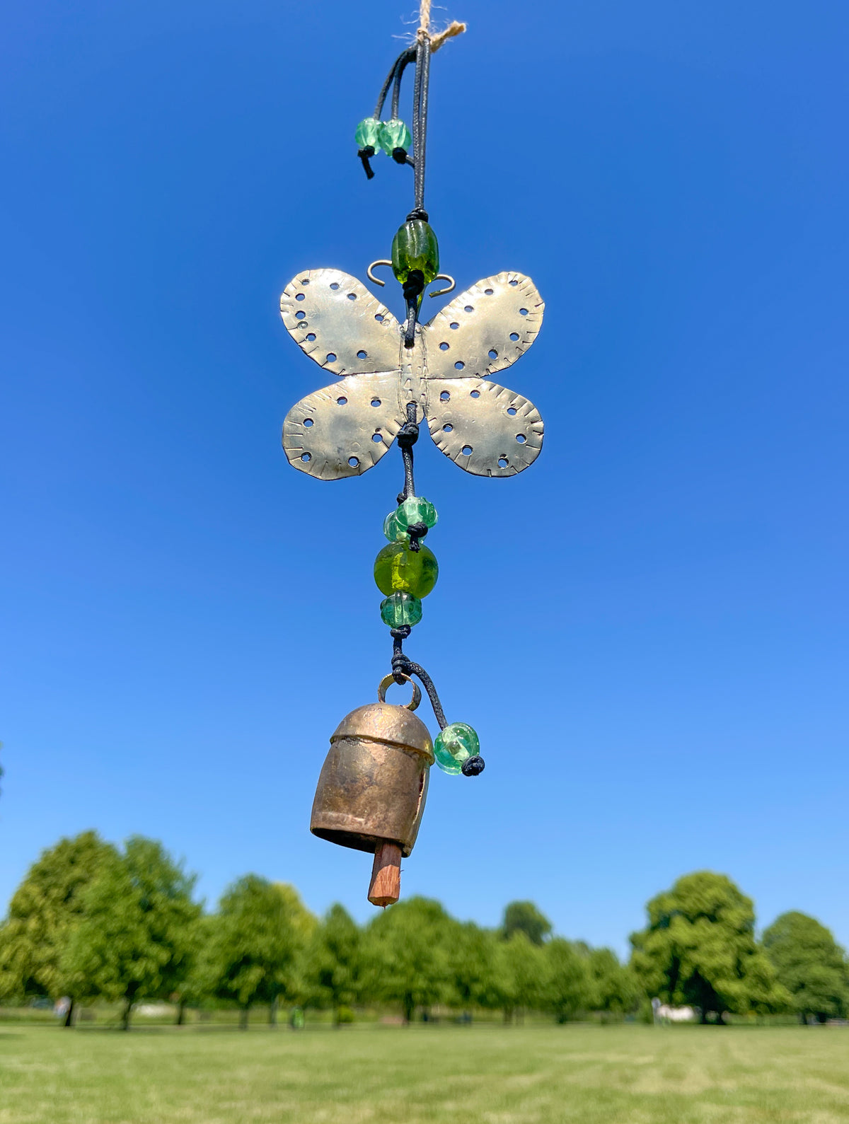 Iron Wind Chime - Small Butterfly