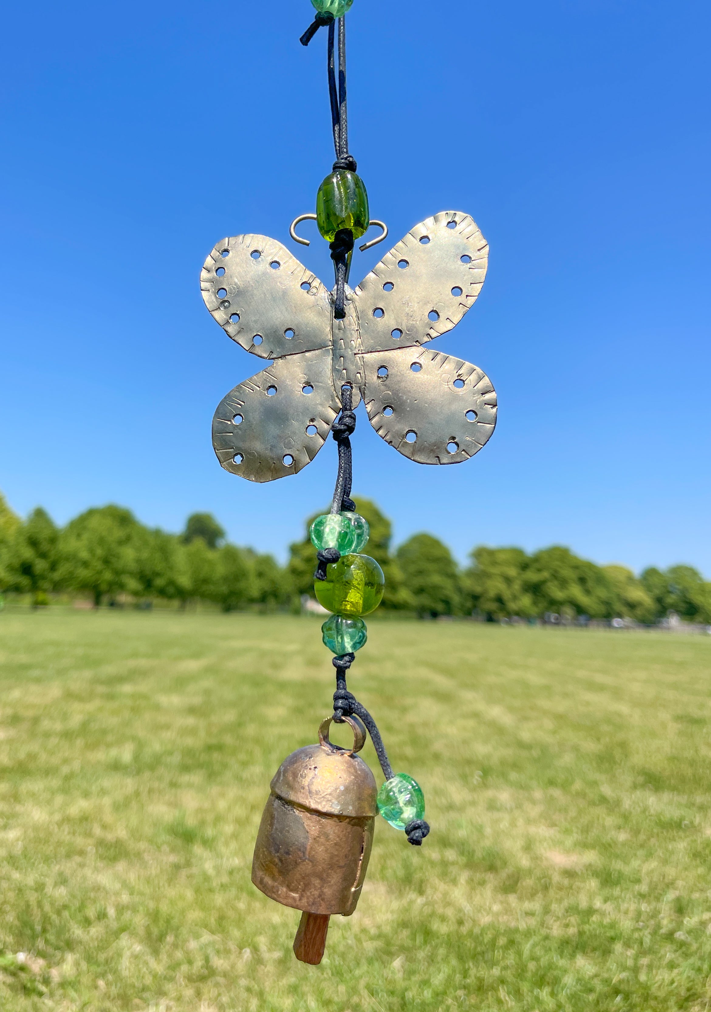 Iron Wind Chime - Small Butterfly