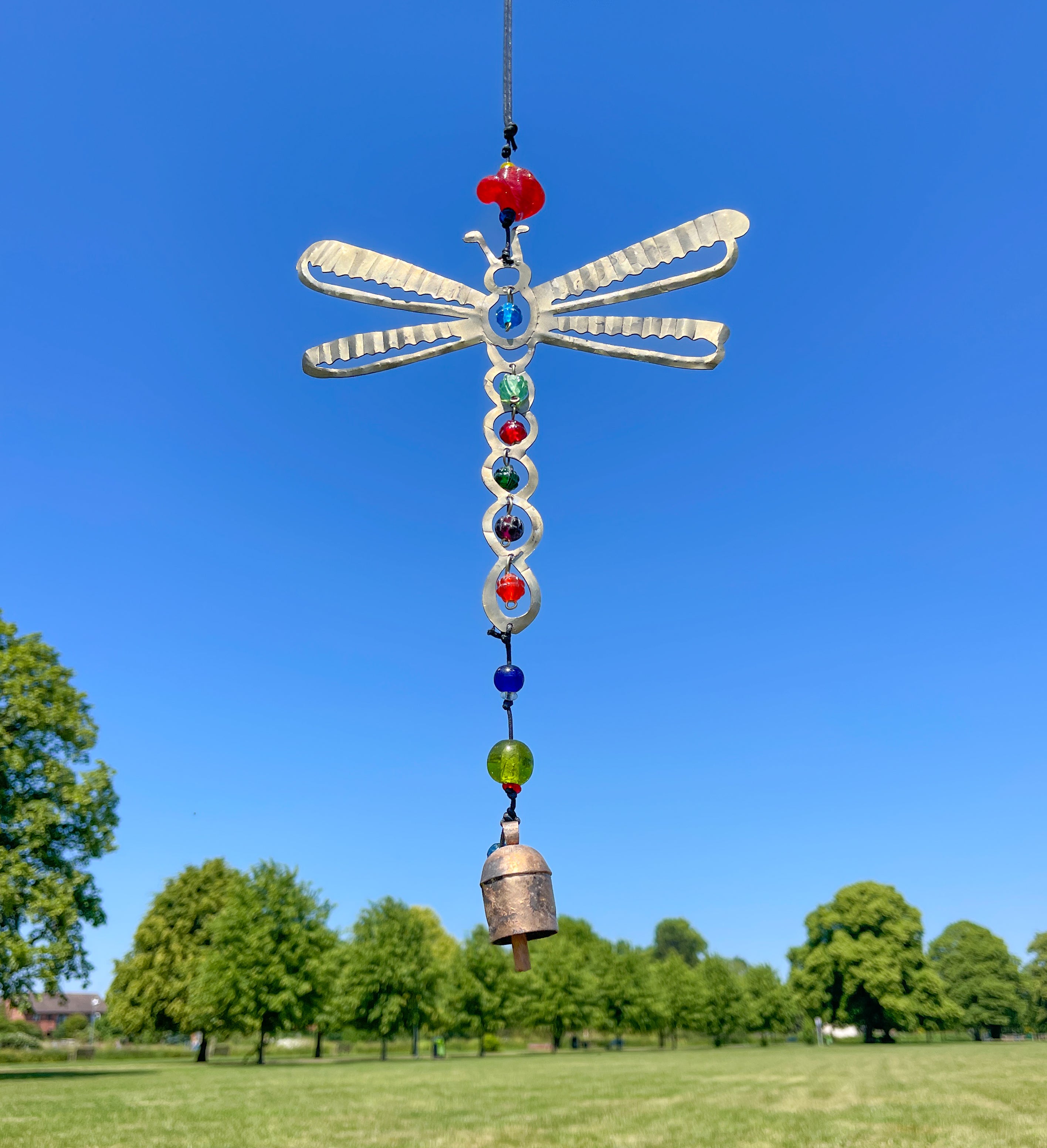 Iron Wind Chime - Dragonfly Large