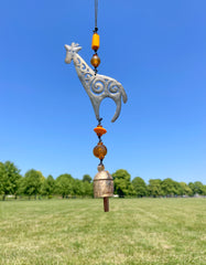 Iron Wind Chimes - Small Giraffe