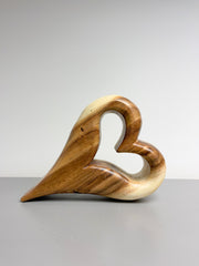 Heart Wooden Carving