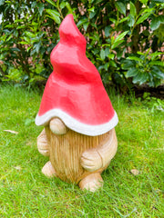 Wooden Gonk With Red Hat