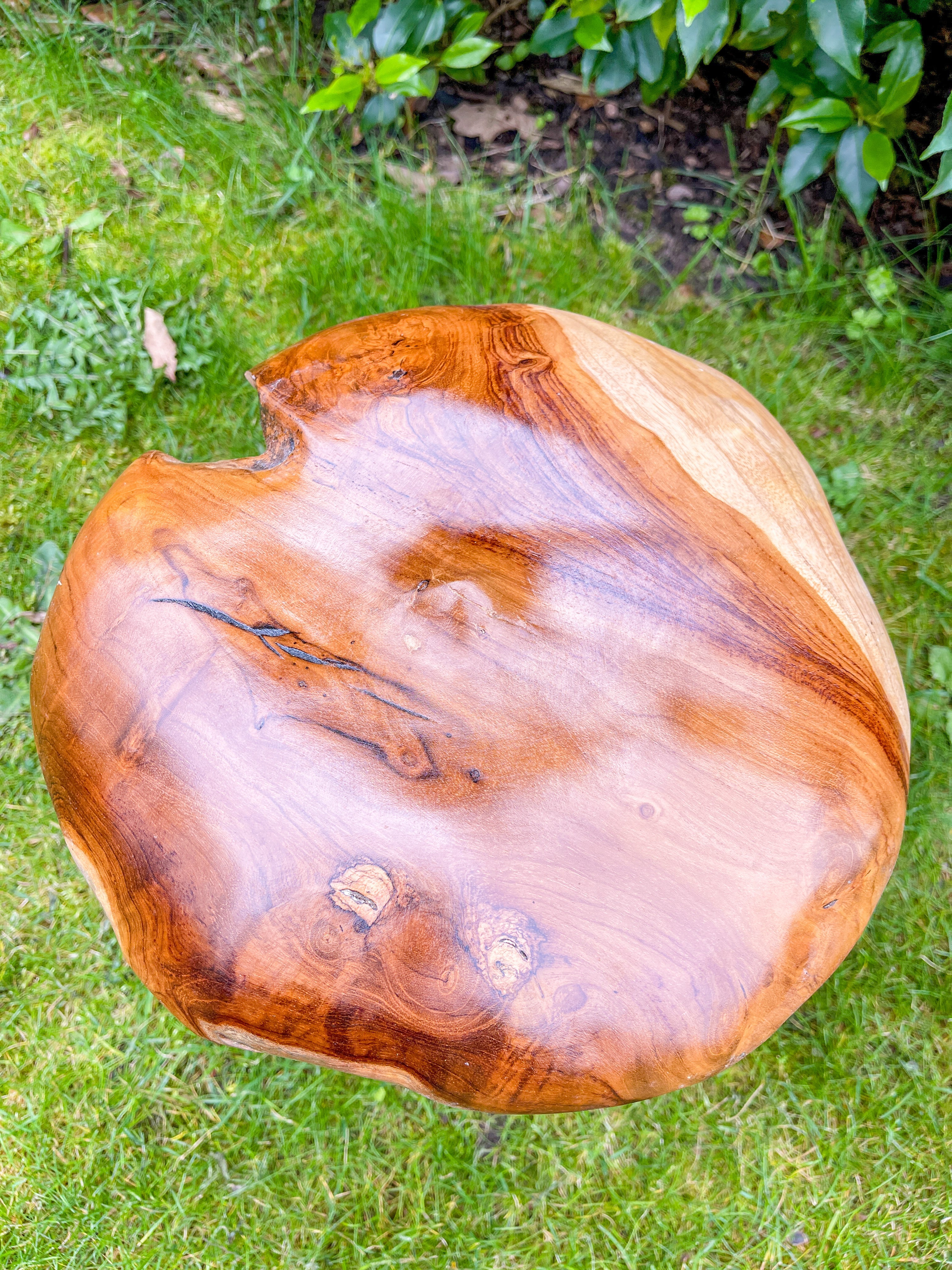 Small Teak Mushroom - 30cm