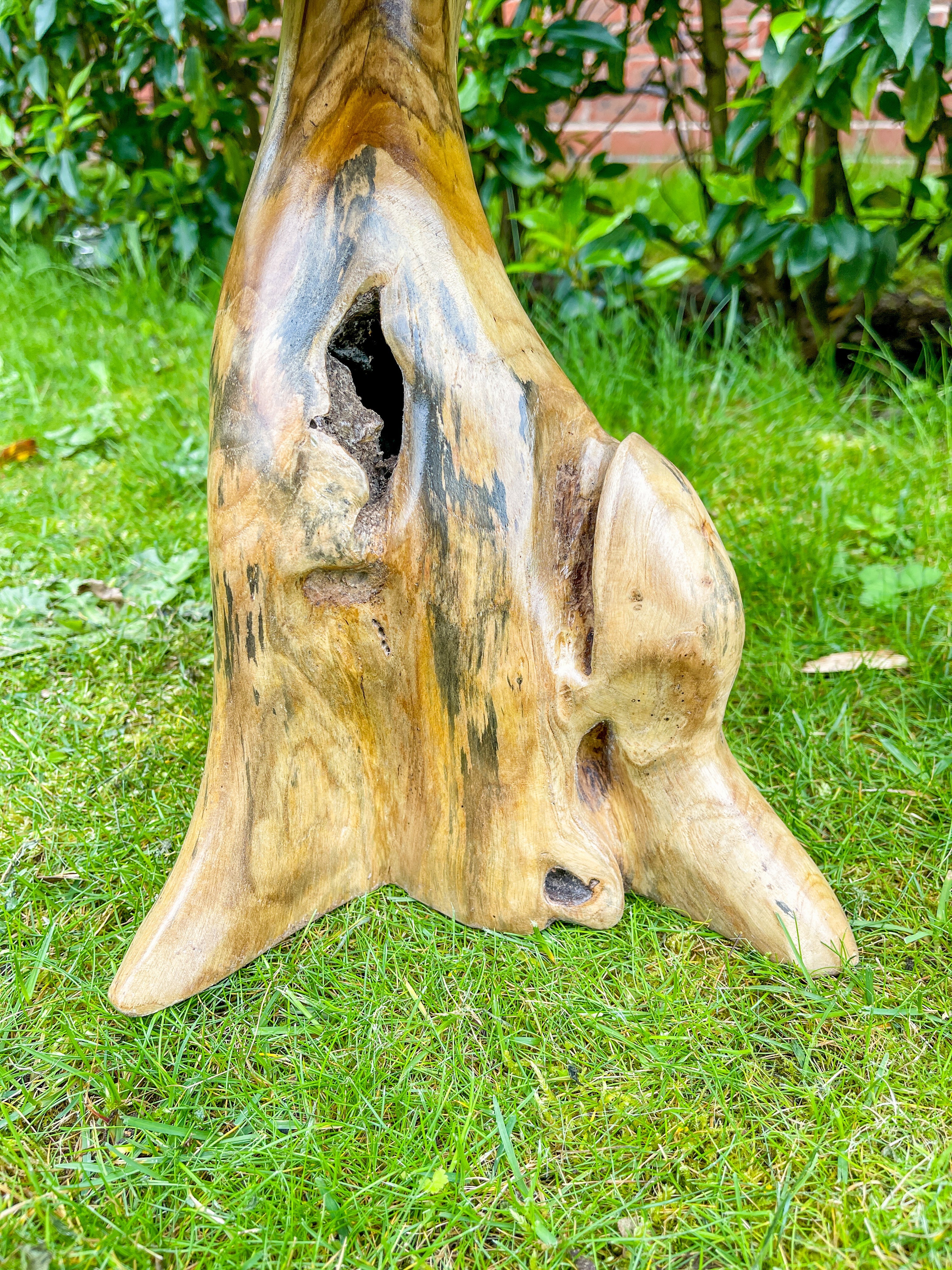 Small Teak Mushroom - 30cm