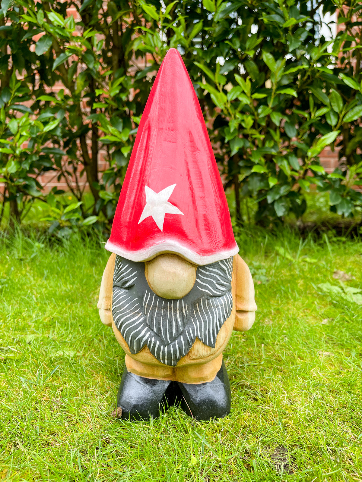 Wooden Gonk With Red Hat