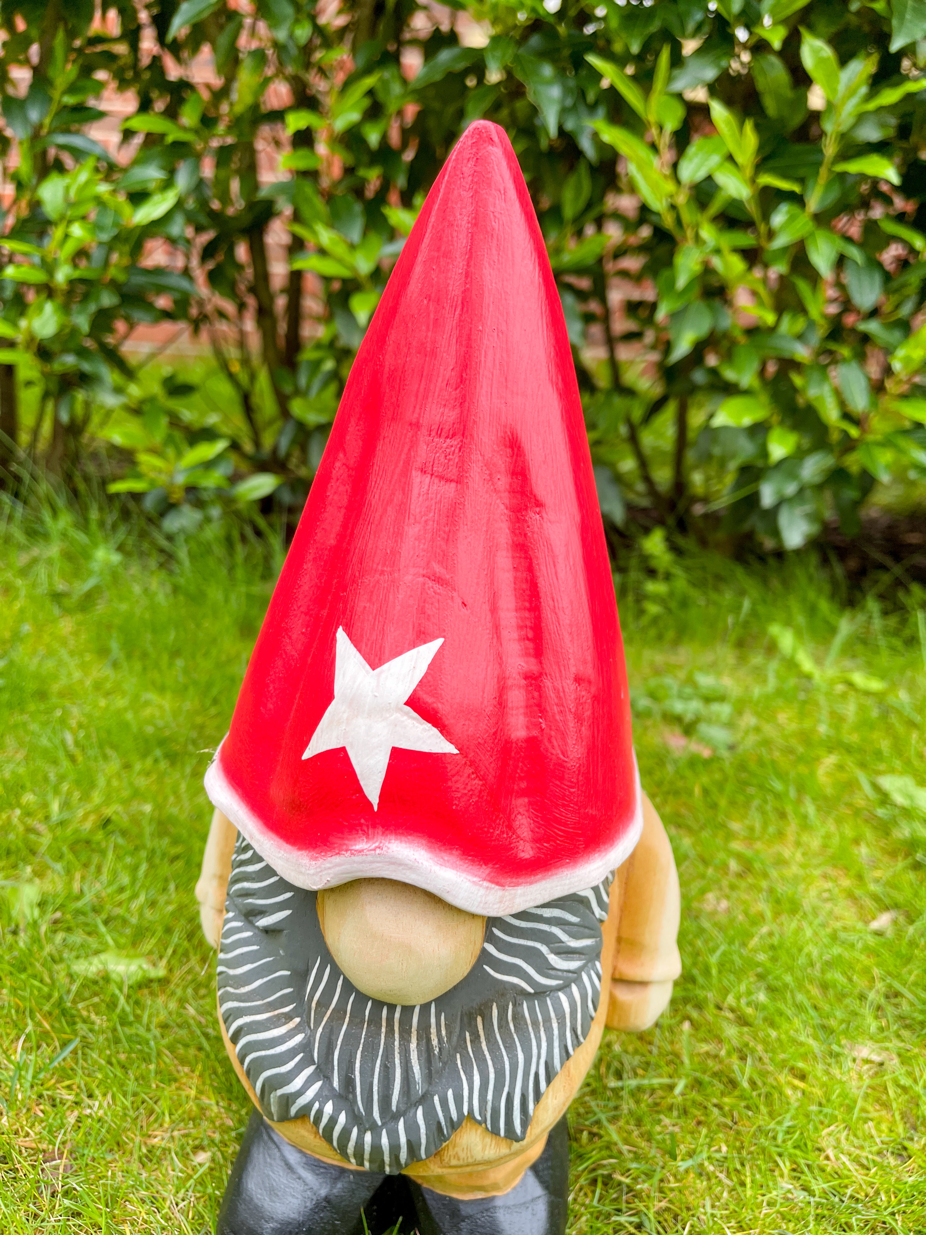 Wooden Gonk With Red Hat